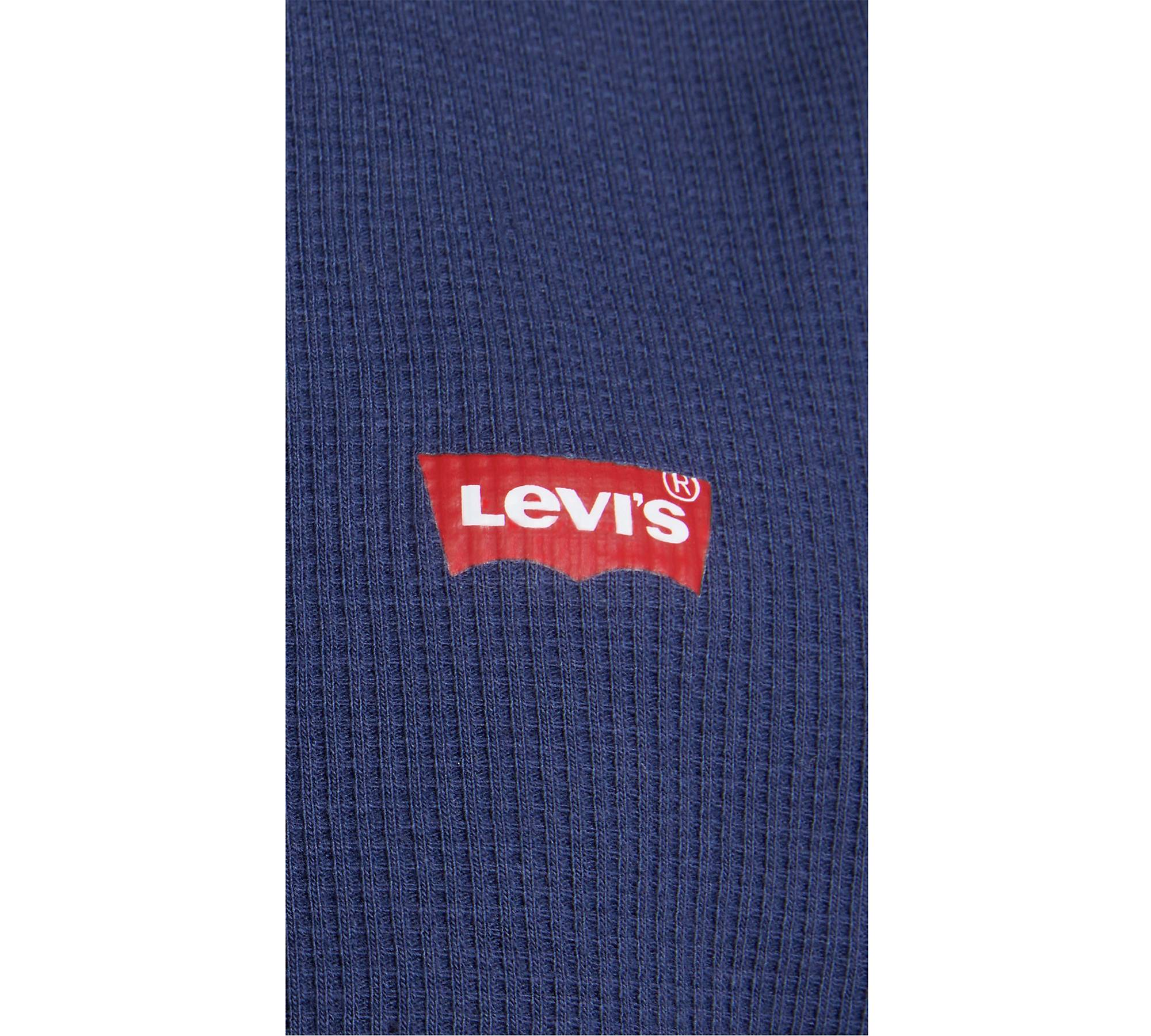 Levi's® Long Sleeve Henley Knit Shirt Big Boys S-xl - Blue | Levi's® US
