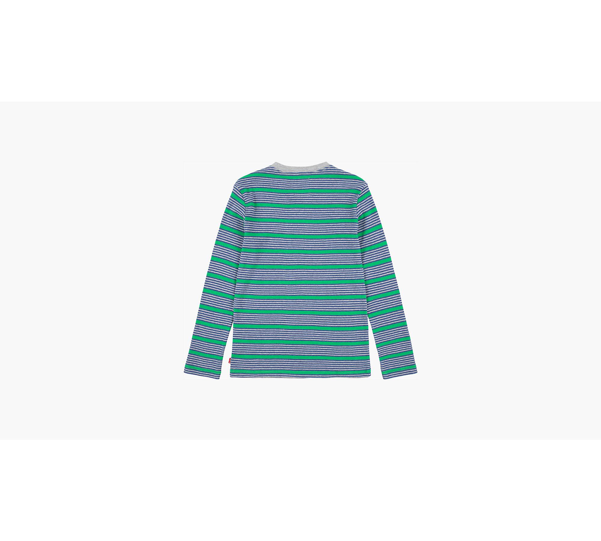 Stripe Thermal Long Sleeve T-shirt Big Boys 8-20 - Multi-color | Levi's® US
