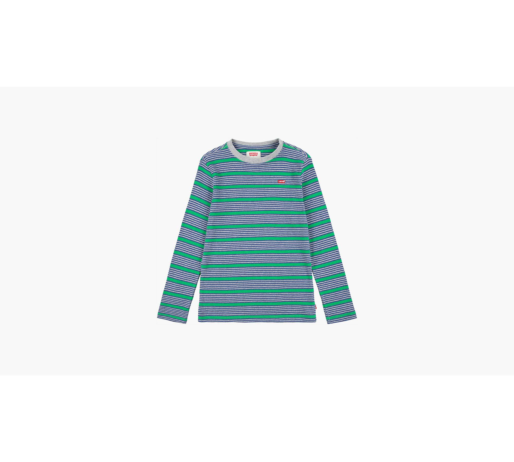 Stripe Thermal Long Sleeve T-shirt Big Boys 8-20 - Multi-color | Levi's® US
