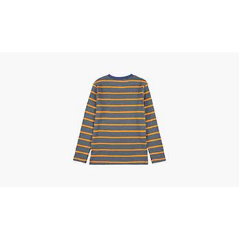 Stripe Thermal Long Sleeve T-shirt Big Boys 8-20 - Multi-color 
