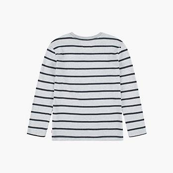 Stripe Thermal Long Sleeve T-Shirt Big Boys 8-20 2