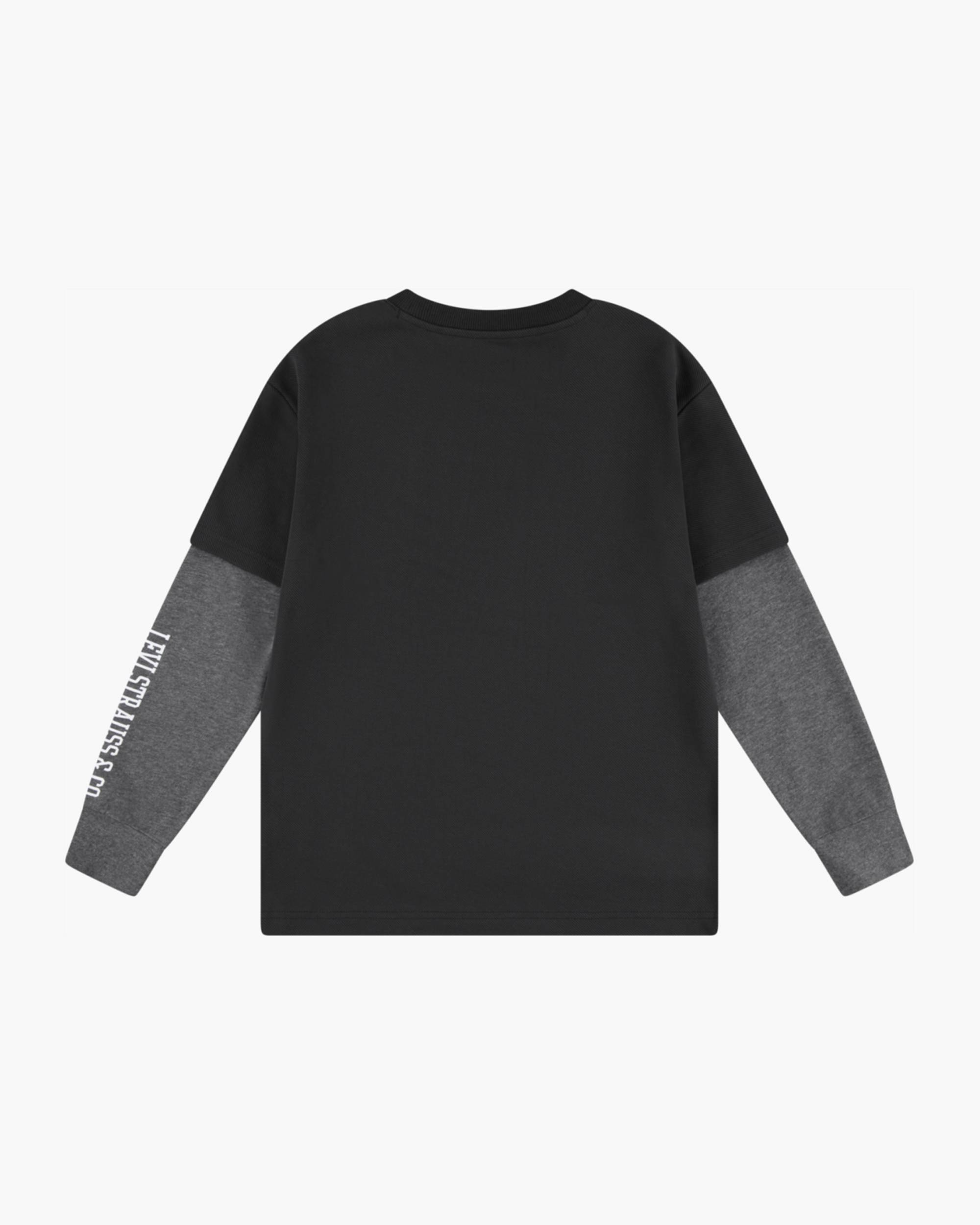 Hangdown Long Sleeve Tee Big Boys 8-20 - Black | Levi's® US Hangdown Long Sleeve Tee Big Boys 8-20 - Black | Levi's® US