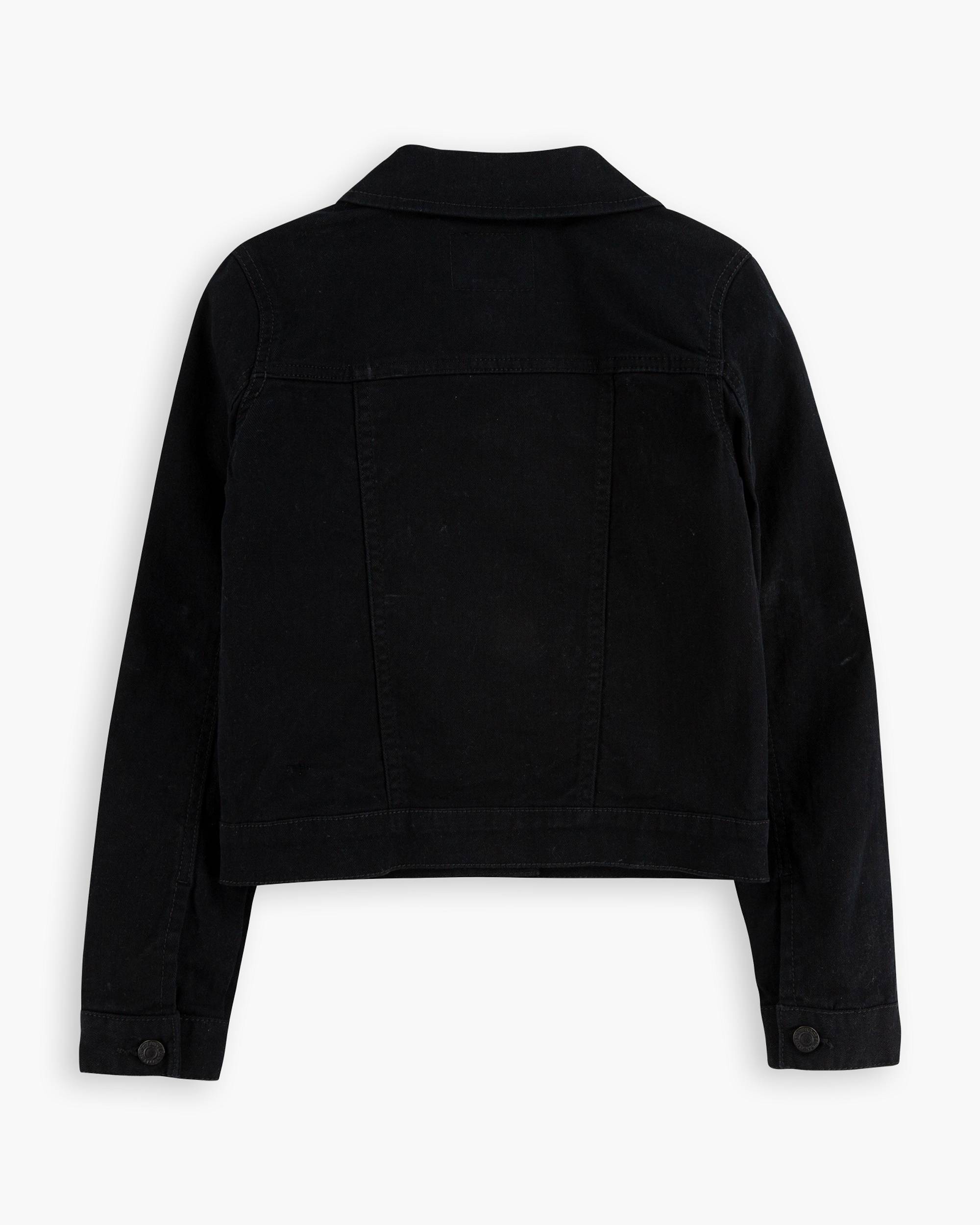 Big Boys (s-xl) Denim Trucker Jacket - Black | Levi's® US Big Boys (s-xl) Denim Trucker Jacket - Black | Levi's® US