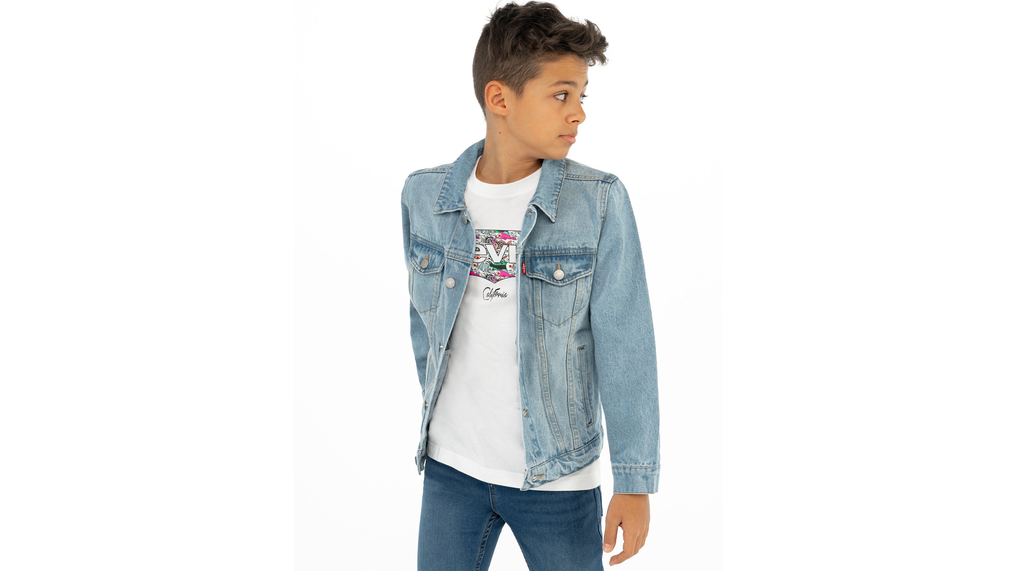 Trucker Jacket Big Boys S-XL