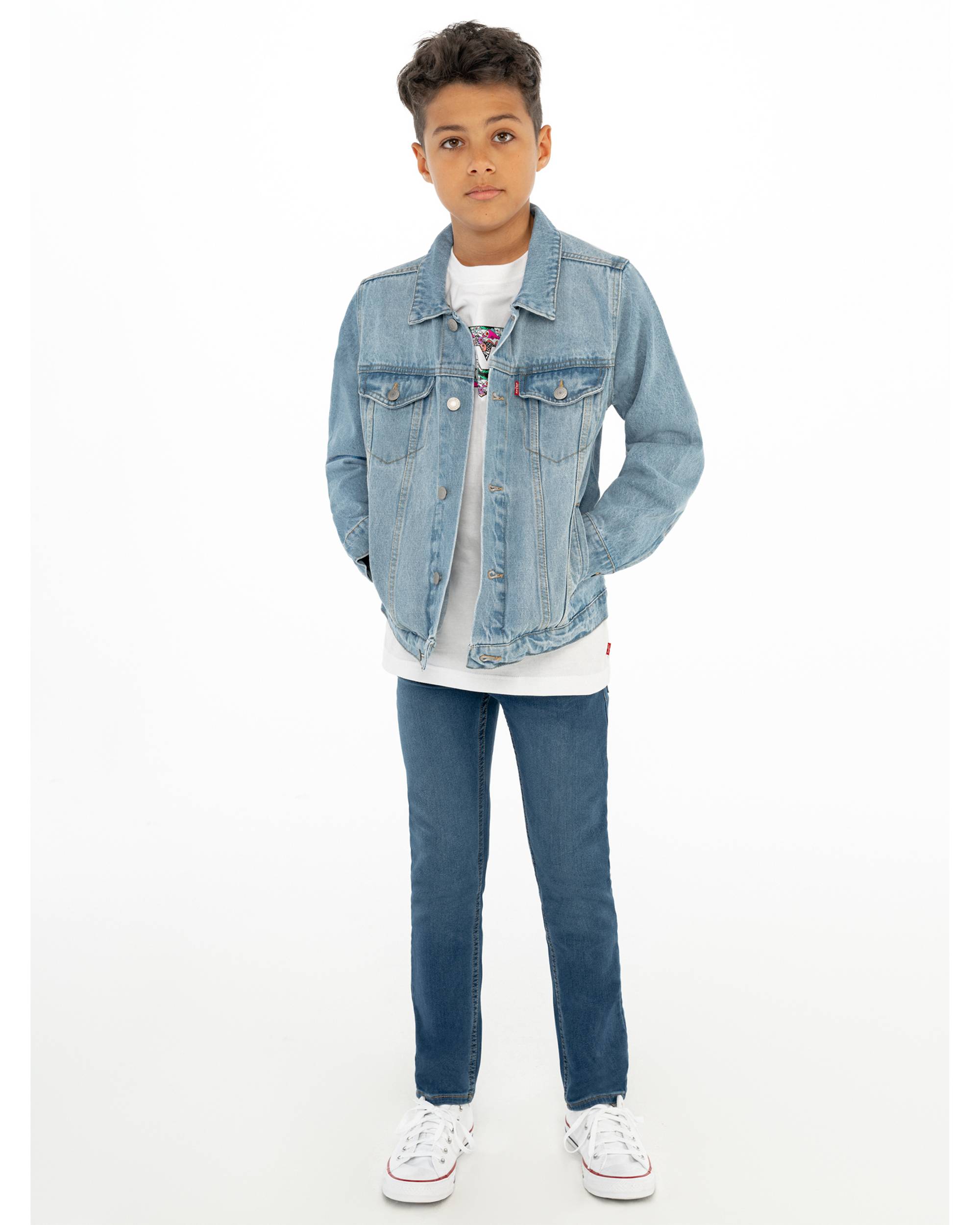 Trucker Jacket Big Boys S-xl - Light Wash | Levi's® US Trucker Jacket Big Boys S-xl - Light Wash | Levi's® US