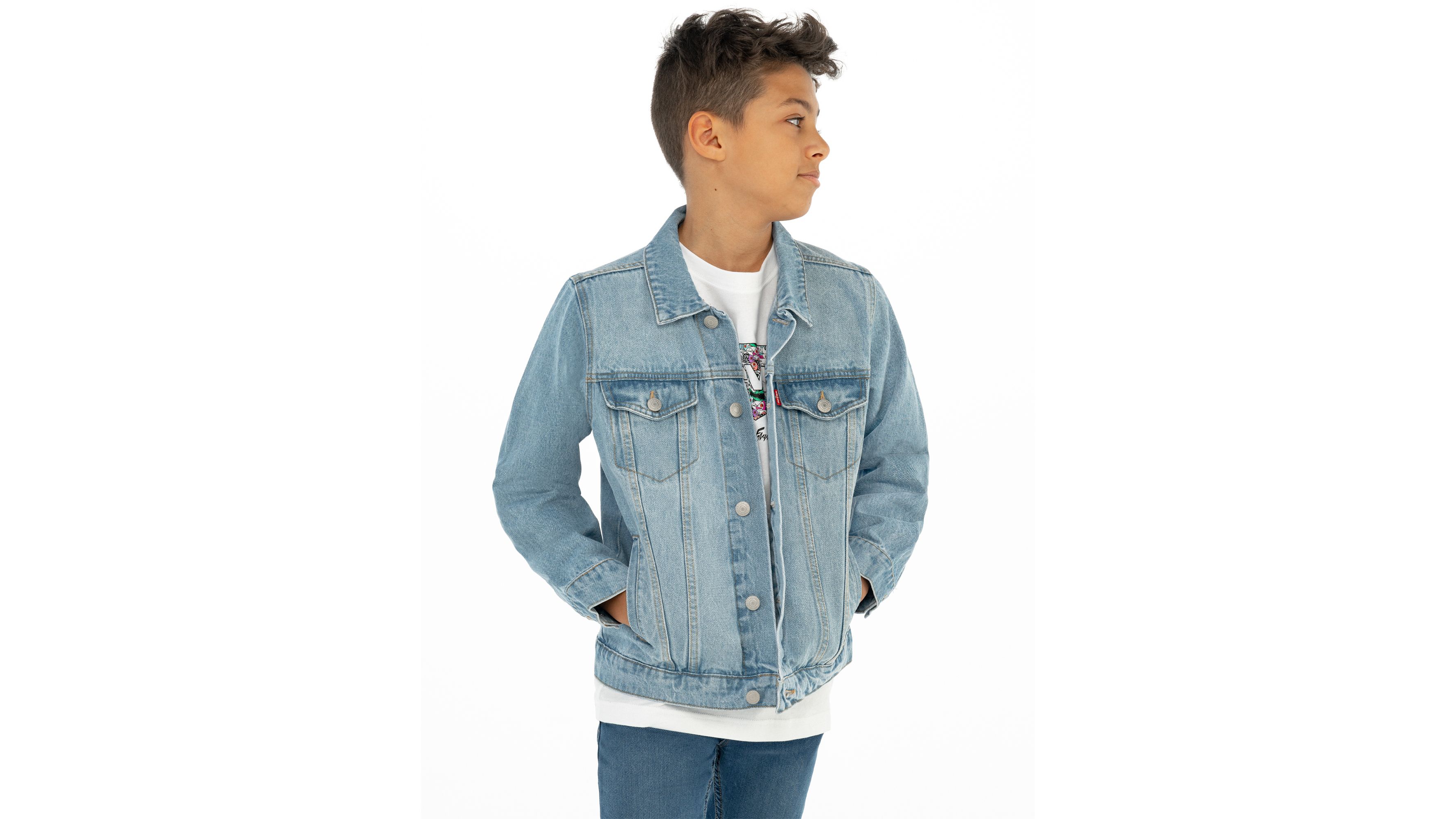 Trucker Jacket Big Boys S-XL