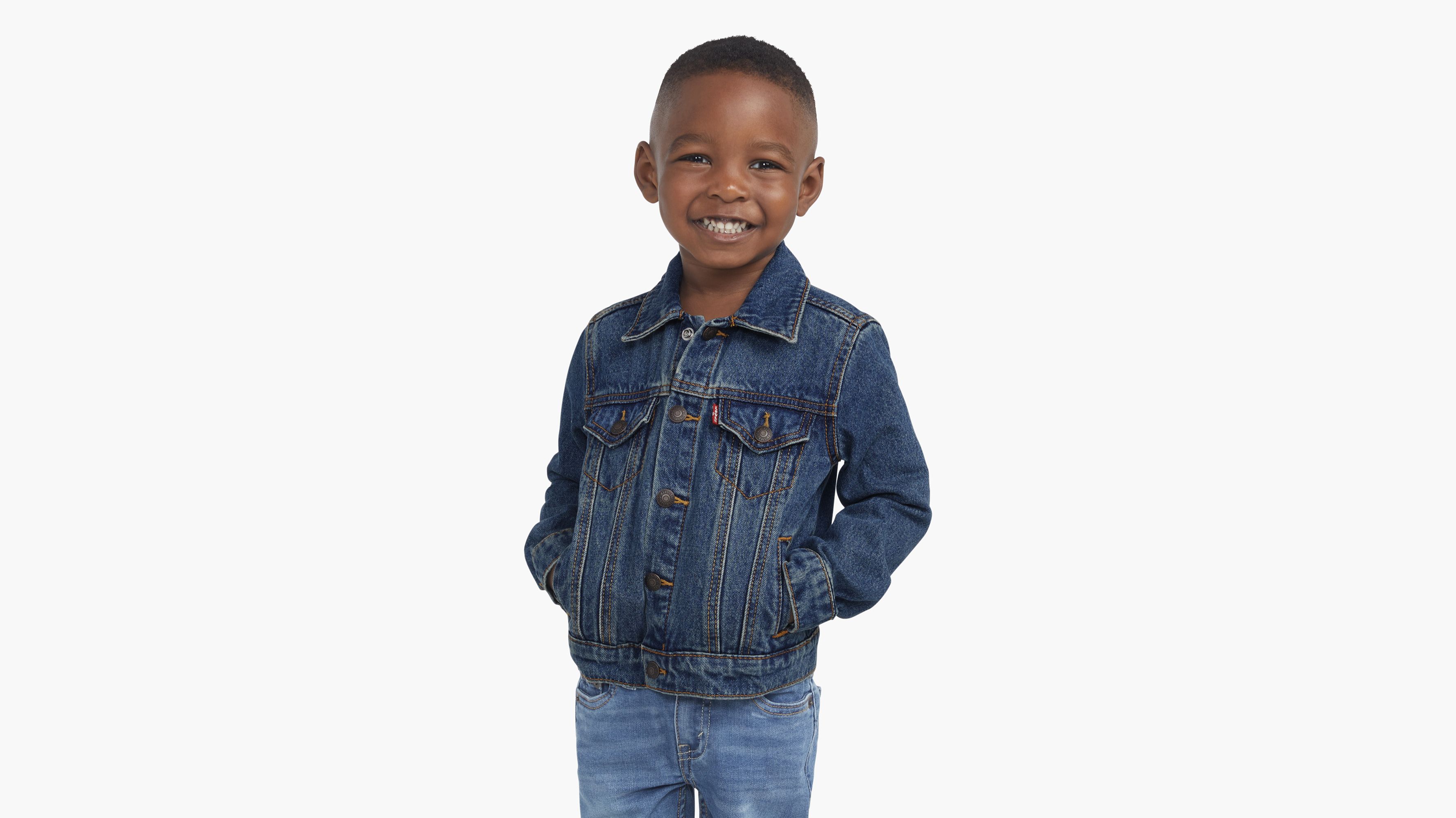 Toddler Boys 2t-4t Denim Trucker Jacket 