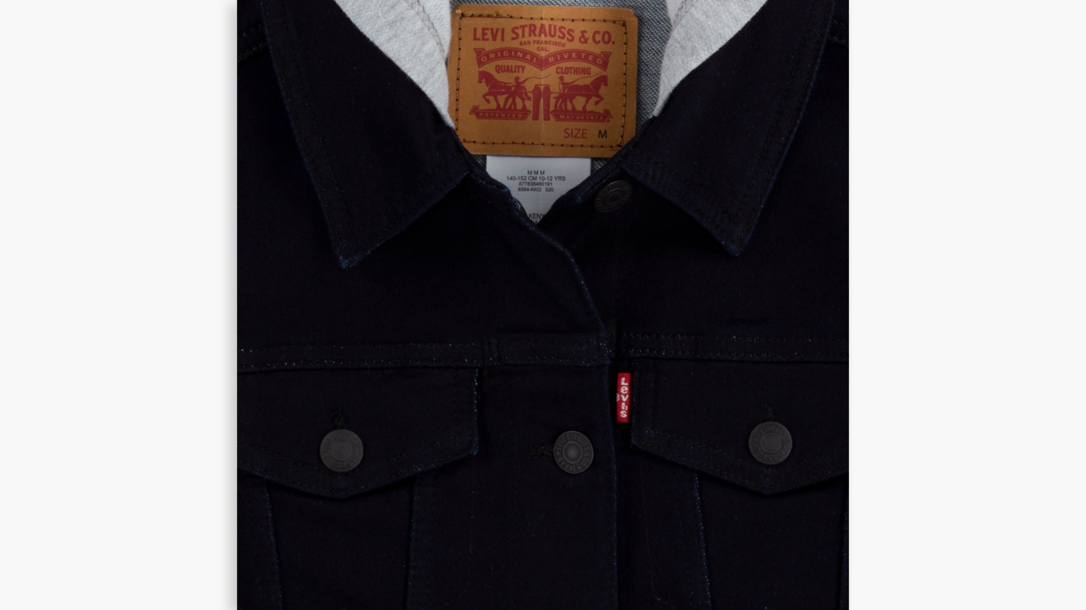 Big Boys S-XL Hybrid Knit Trucker Jacket 3