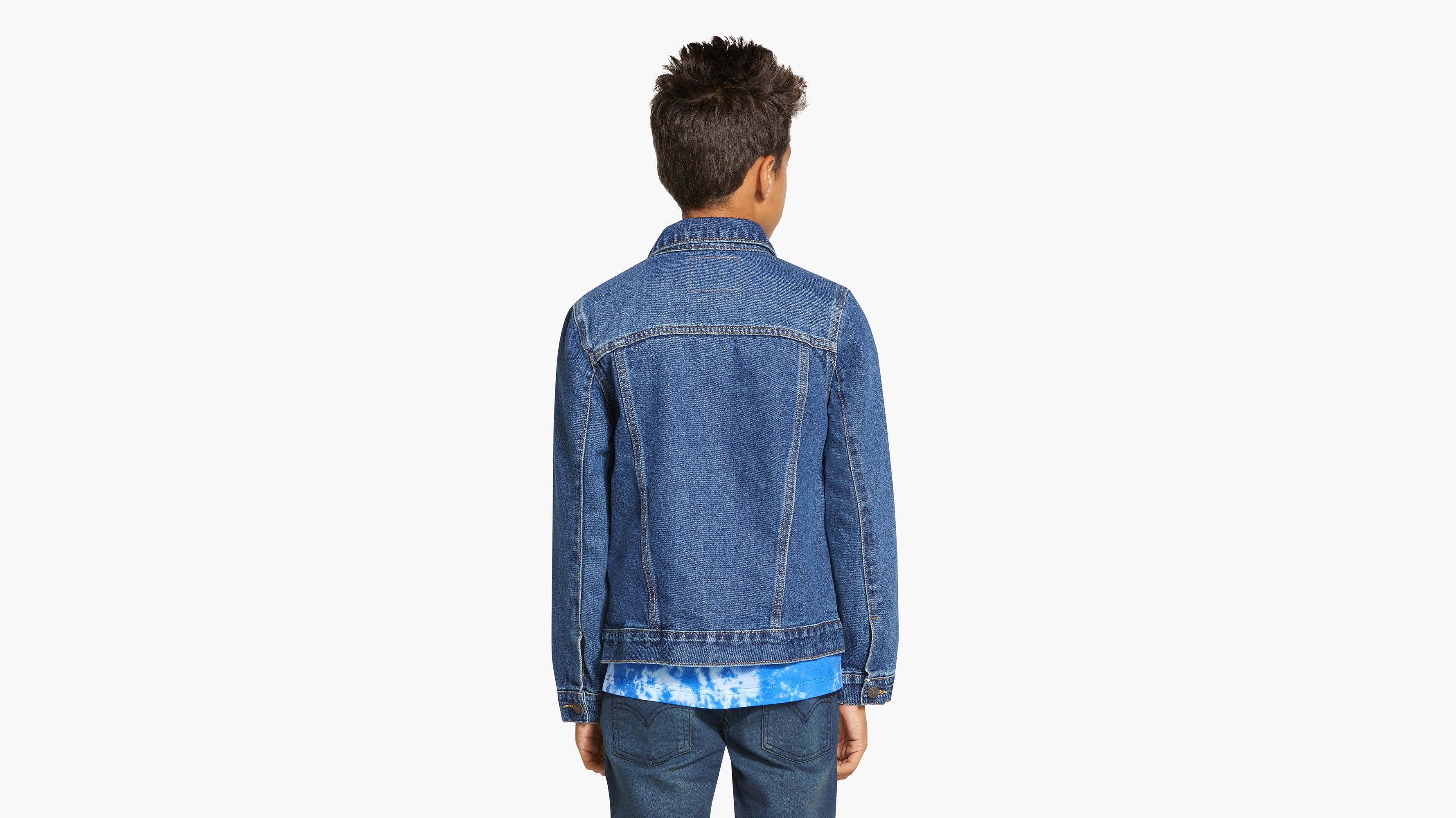 Trucker Jacket Big Boys S-xl - Dark Wash | Levi's® US