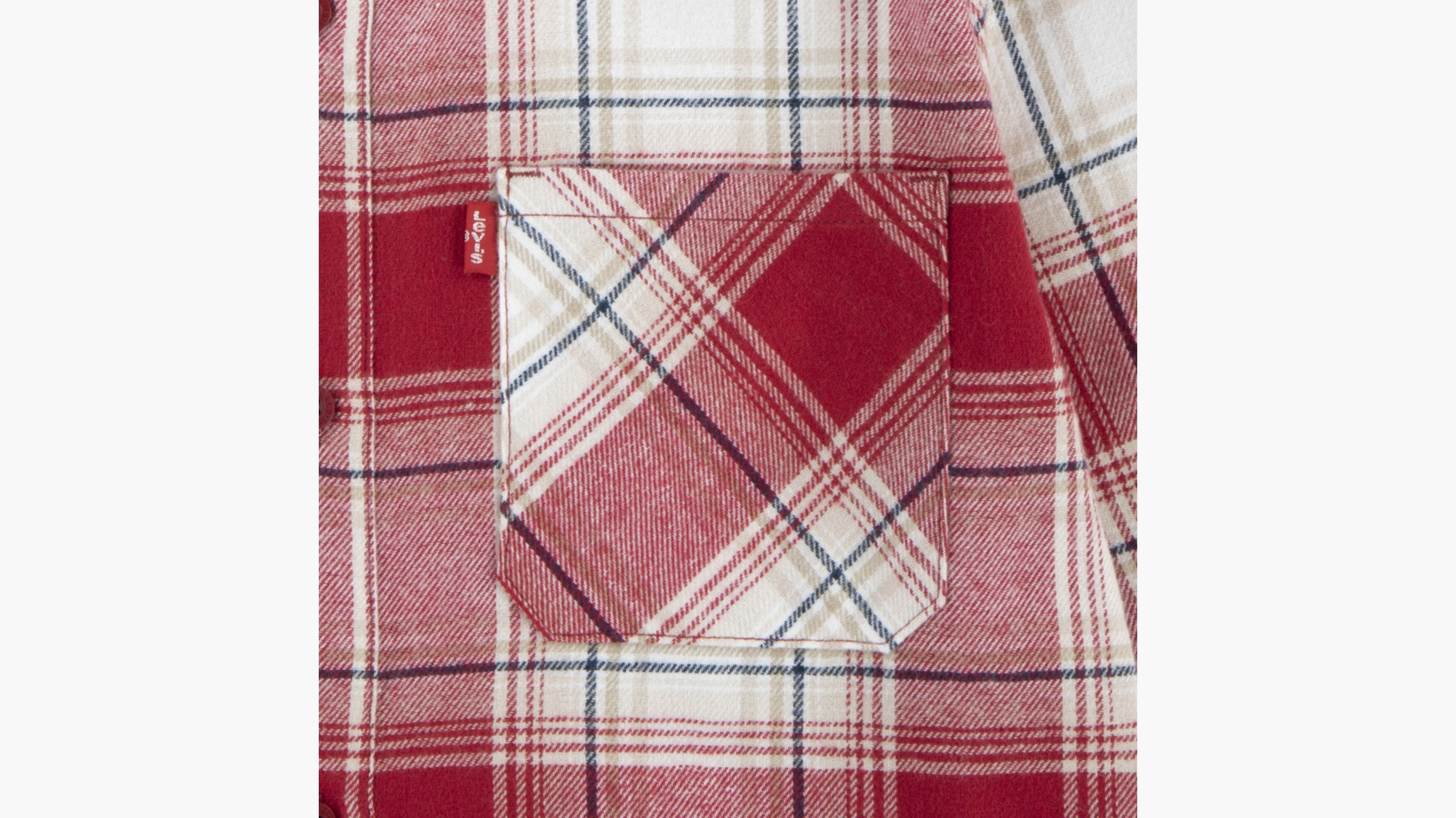 Long Sleeve Flannel Shirt Big Boys S-XL 7