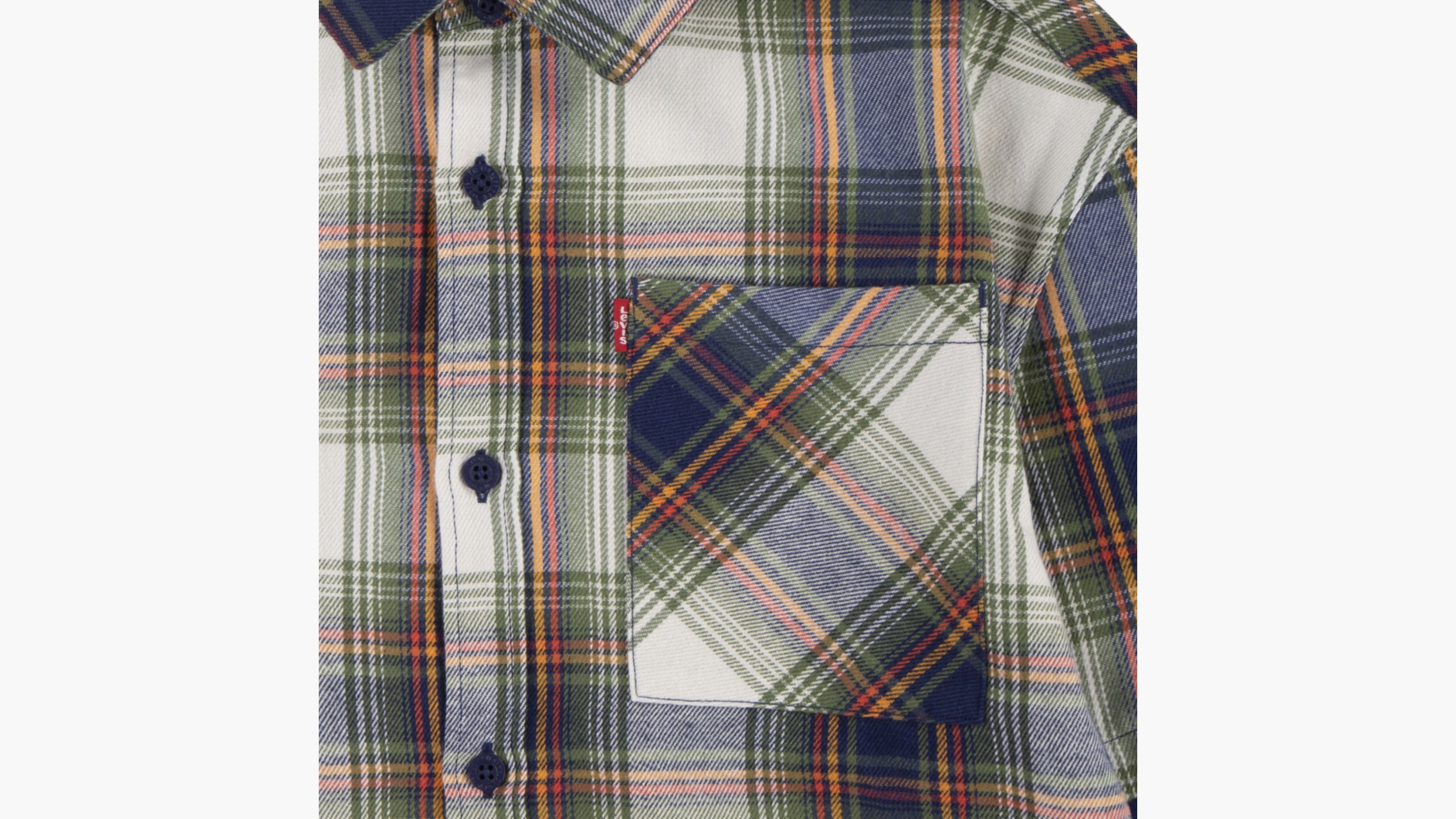 Hooded Woven Shirt Big Boys 8-20 3