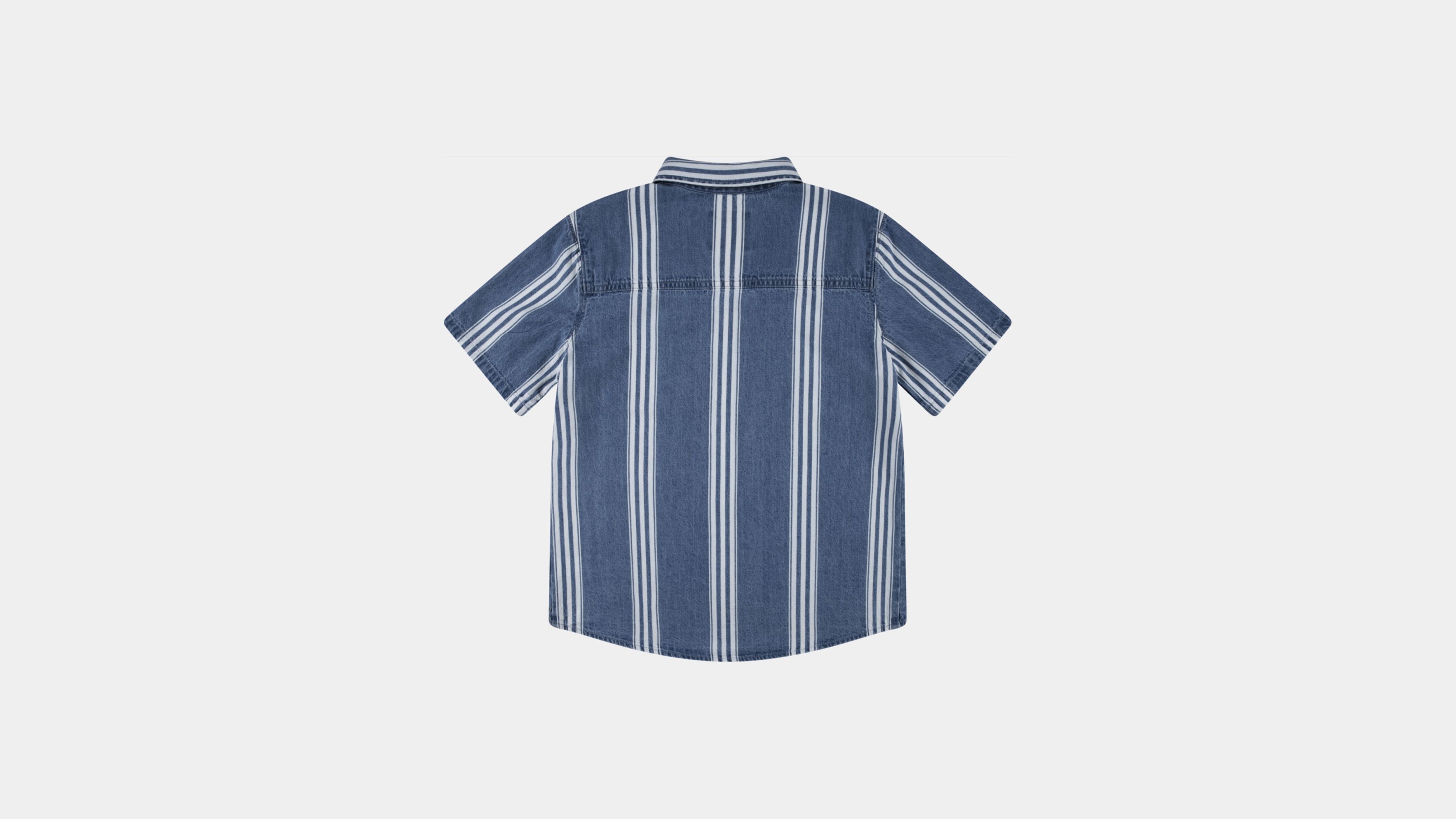 Short Sleeve Woven Shirt Big Boys S-xl - Blue | Levi's® US