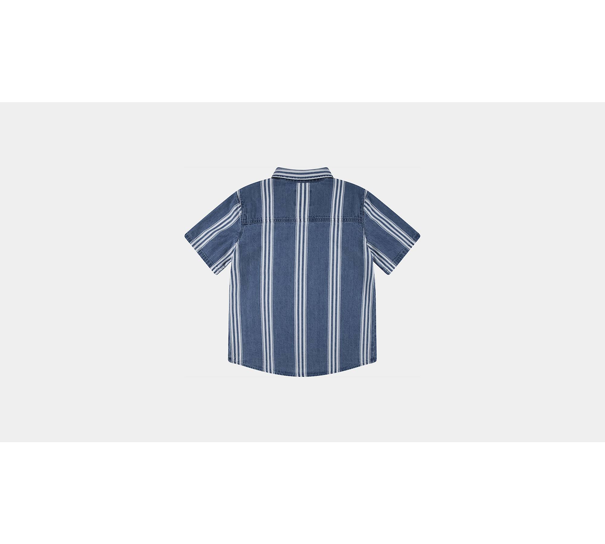Short Sleeve Woven Shirt Big Boys S-xl - Blue | Levi's® US