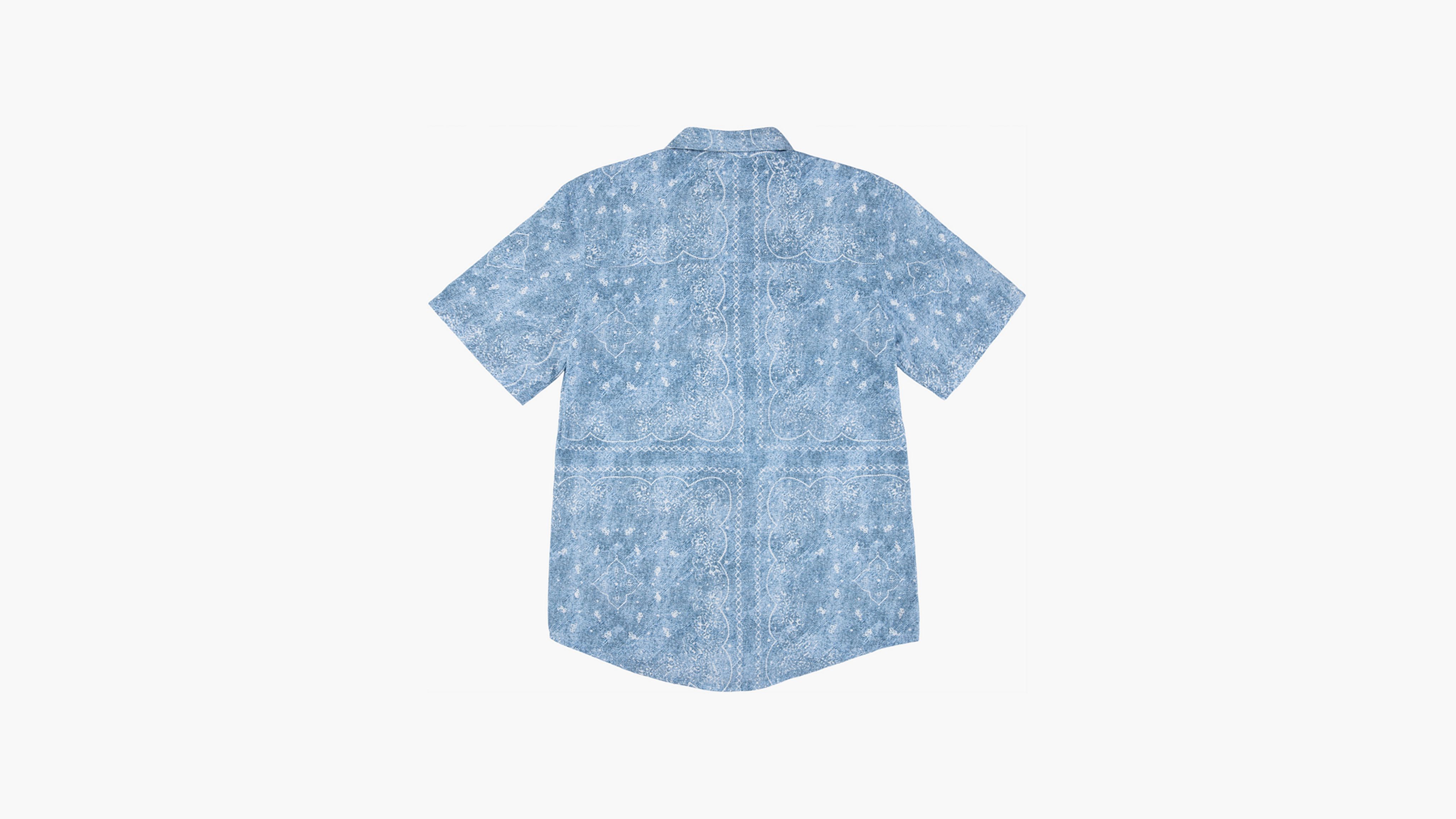 Jacquard Woven Shirt Big Boys S-xl - Blue | Levi's® US