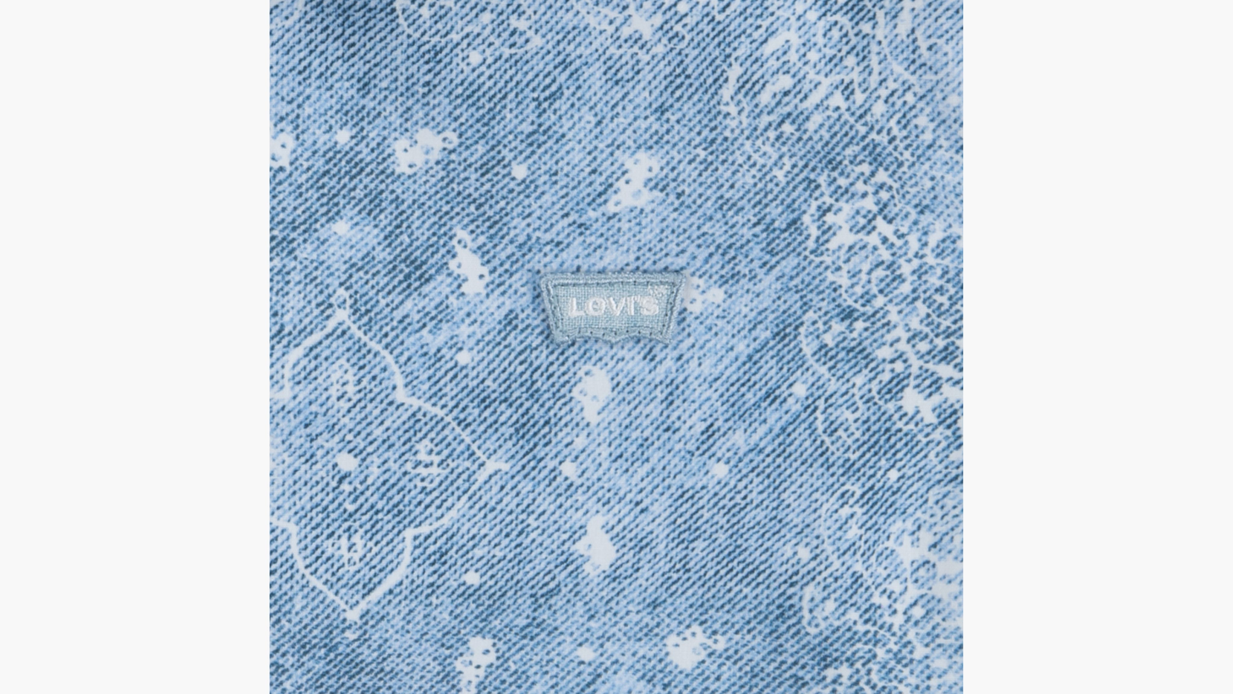 Jacquard Woven Shirt Big Boys S-XL 4