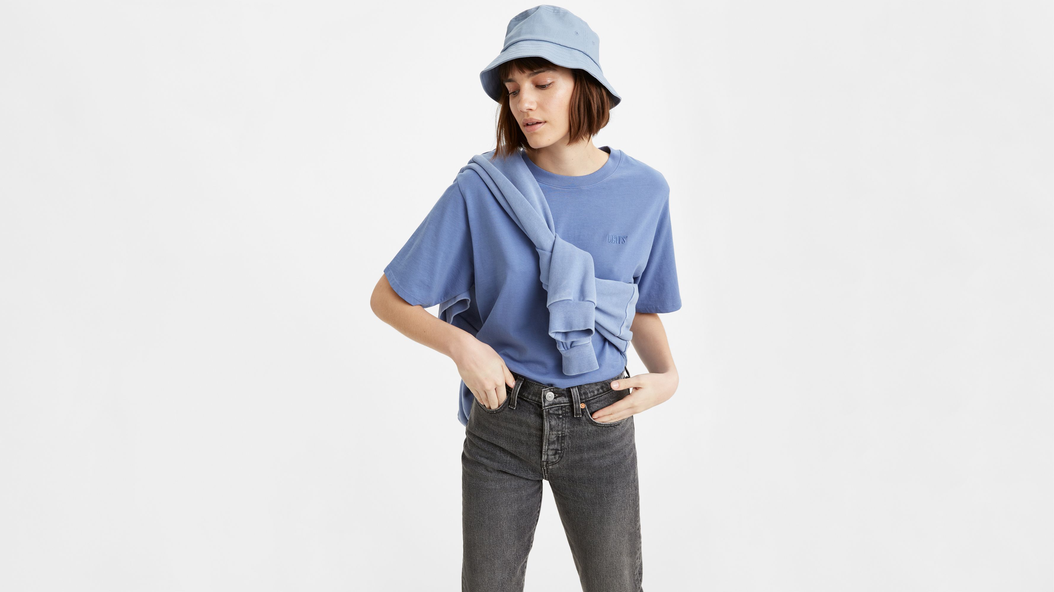 Baby Rib Knit Long Sleeve Tee