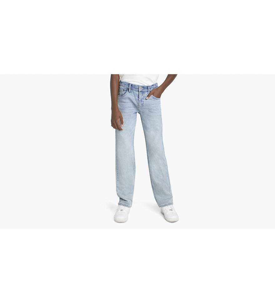 551™ Z Authentic Straight Jeans Big Boys 8-20 - Light Wash | Levi's® US