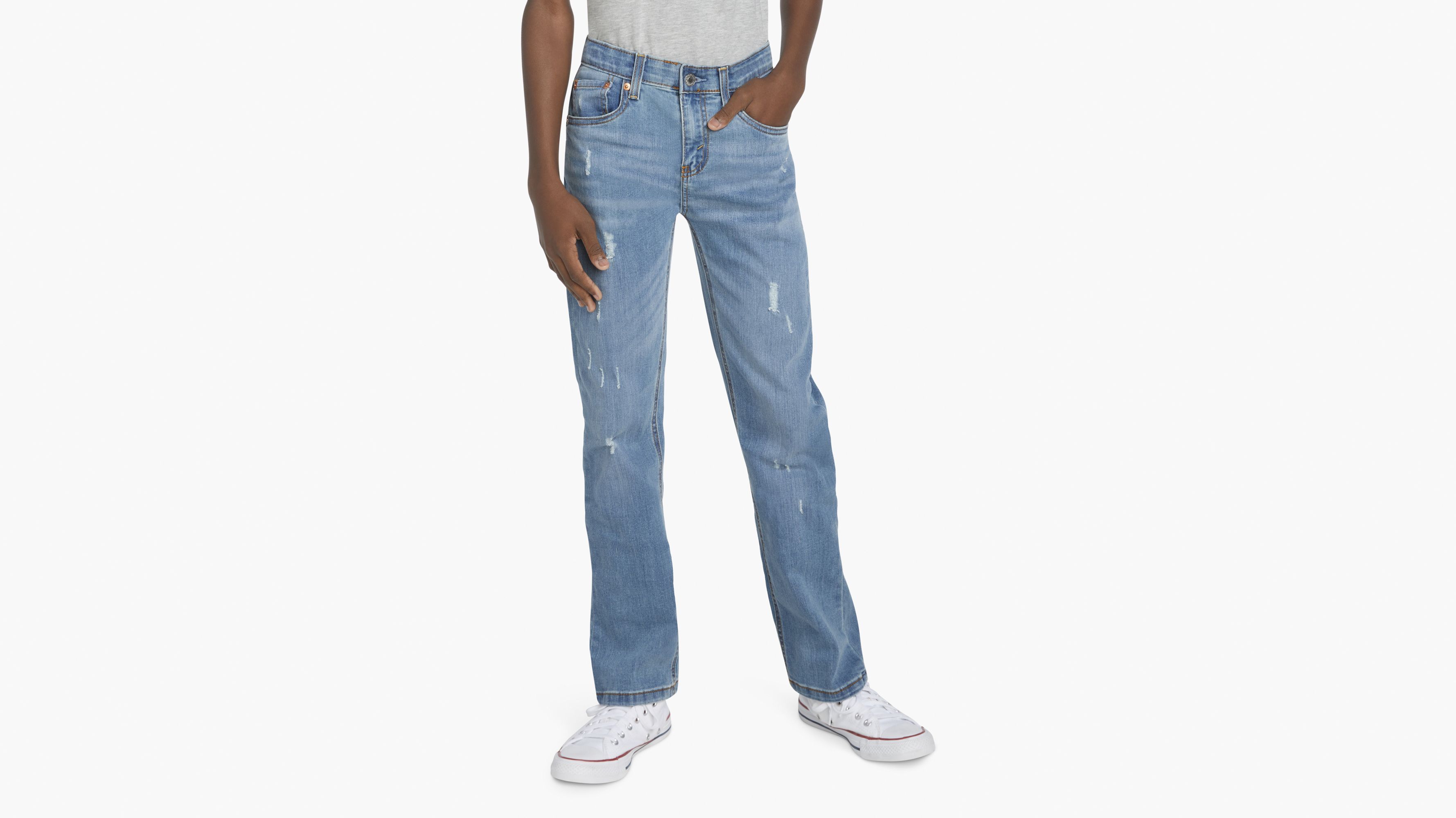 514 Straight Fit Performance Jeans Big Boys 8 20 Medium Wash