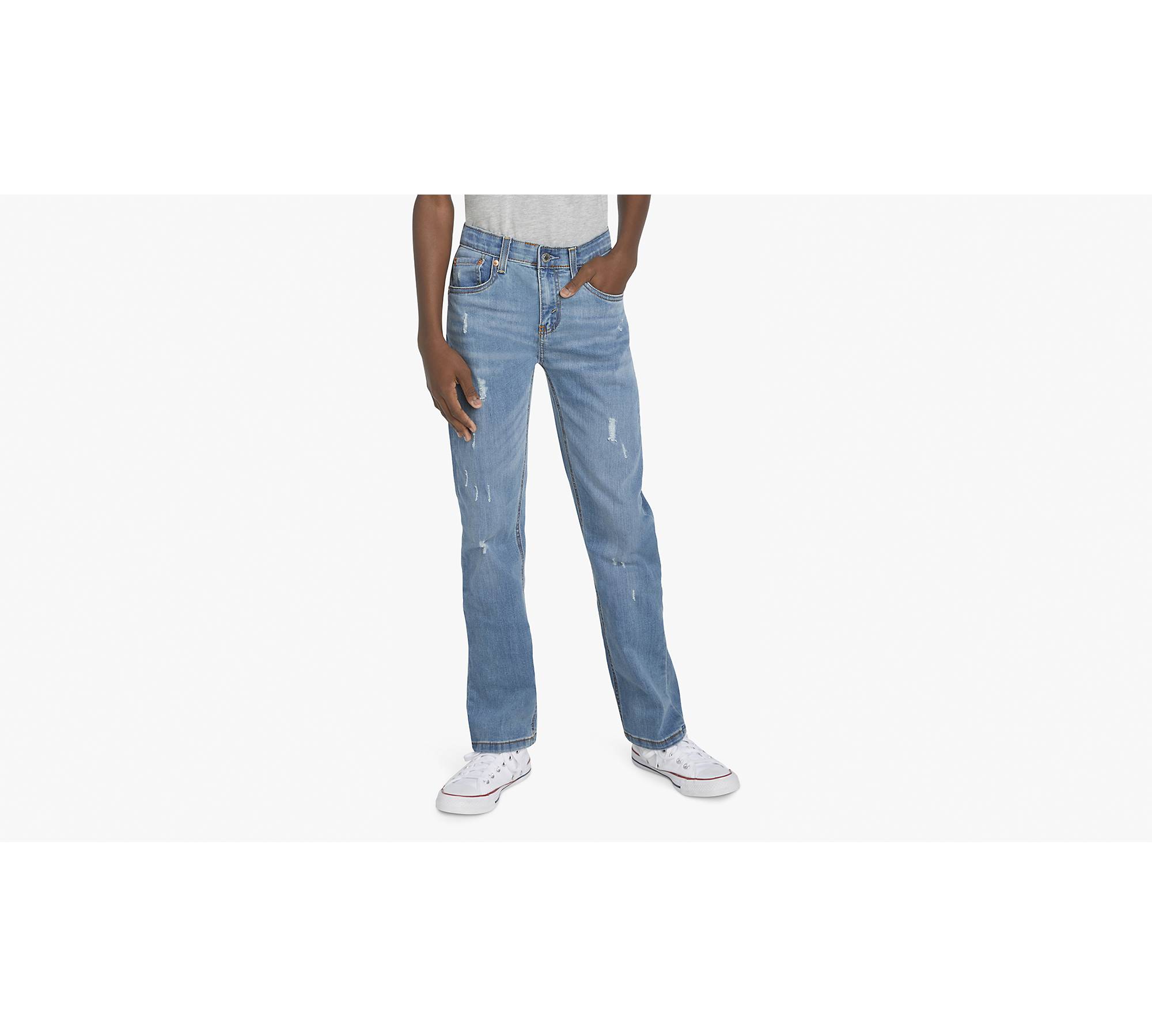 514™ Straight Fit Performance Jeans Big Boys 8-20 - Medium Wash | Levi ...