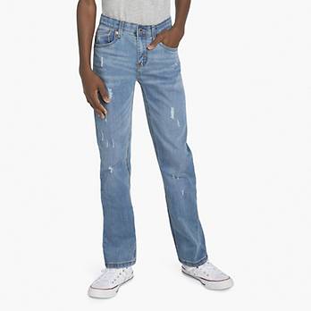 514™ Straight Fit Performance Jeans Big Boys 8-20 - Medium Wash