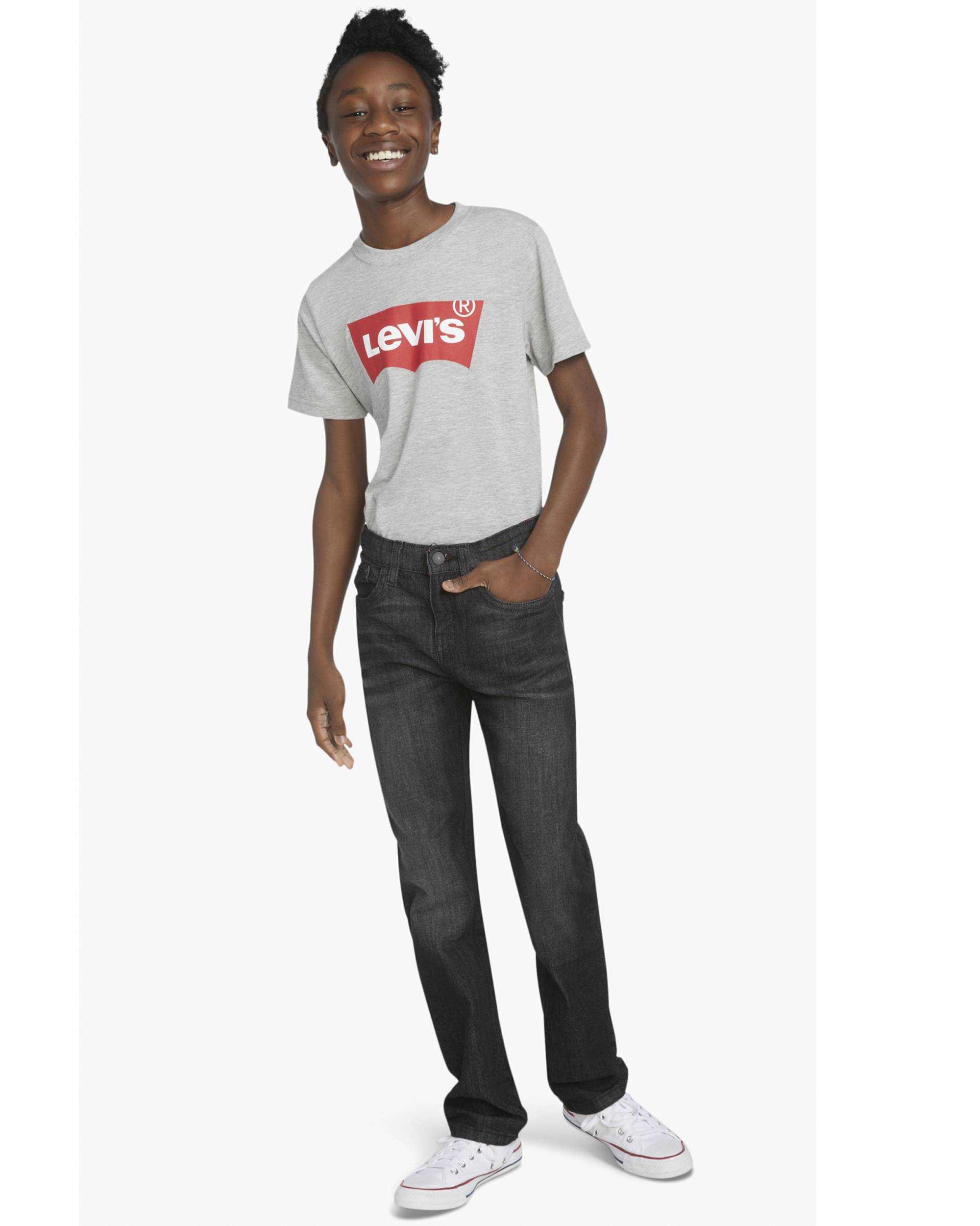 514™ Straight Fit Performance Jeans Big Boys 8-20 - Dark 514™ Straight Fit Performance Jeans Big Boys 8-20 - Dark