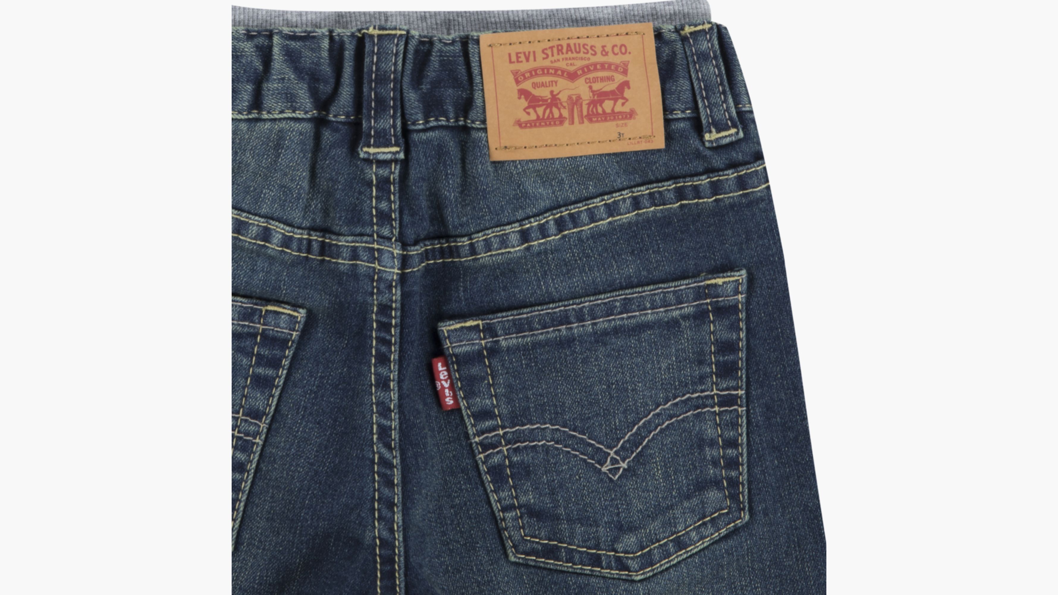 Murphy Pull On Straight Fit Jeans Toddler Boys 2T-4T 7