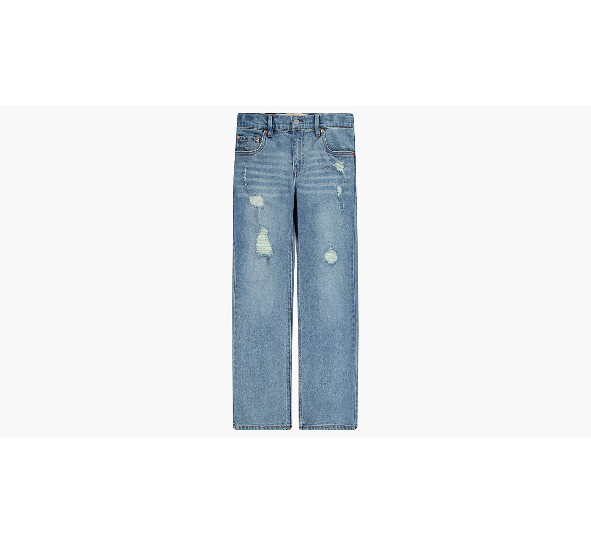 551z™ Authentic Straight Jeans Big Boys 8-20 - Light Wash | Levi's® US