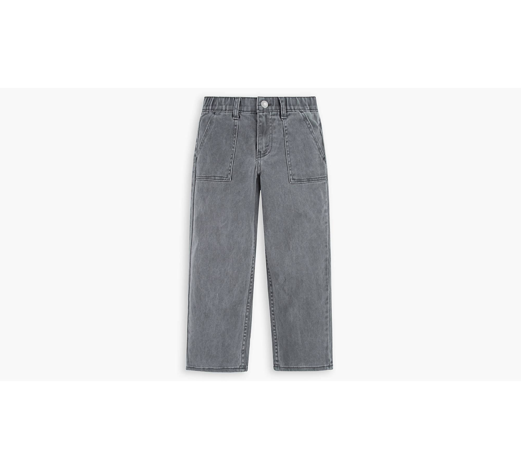 Easy Pull On Denim Pants Little Boys 4-7x - Grey | Levi's® US