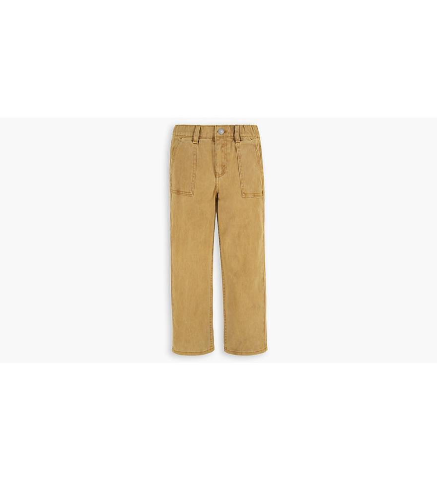 Easy Pull On Denim Pants Little Boys 4-7x - Brown | Levi's® US