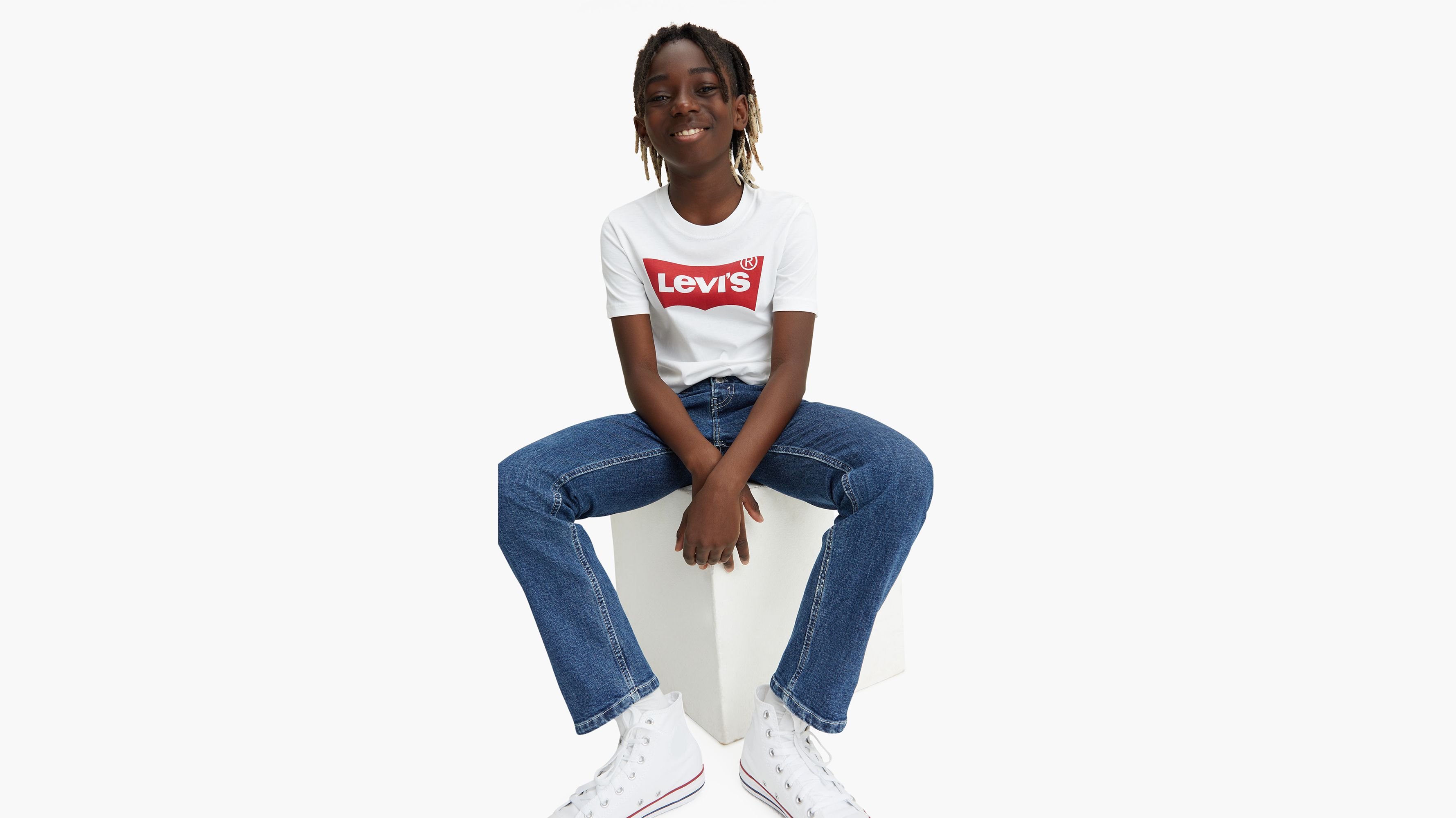 501® Original Jeans Big Boys 8-20 - Dark Wash | Levi's® US