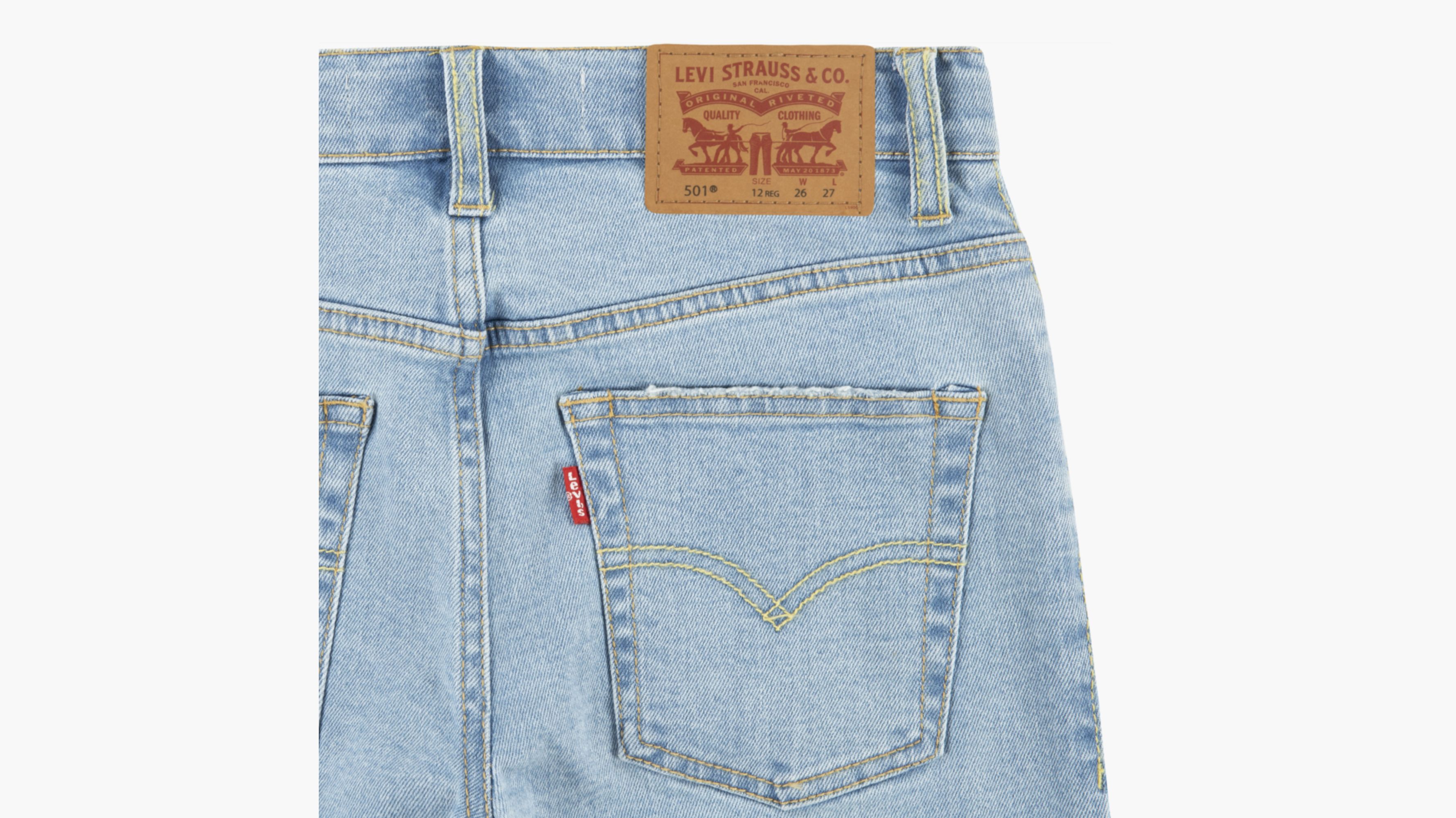 501® Original Jeans Big Boys 8-20 - Light Wash | Levi's® US