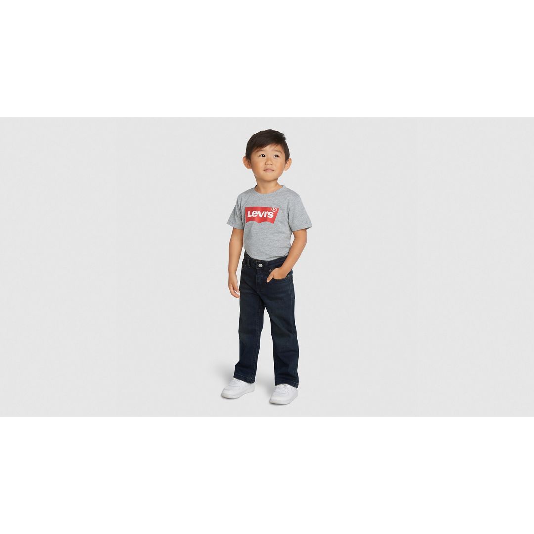 Levi's 514 Straight Fit Performance Jeans Toddler Boys 2t-4t 4t In Blue