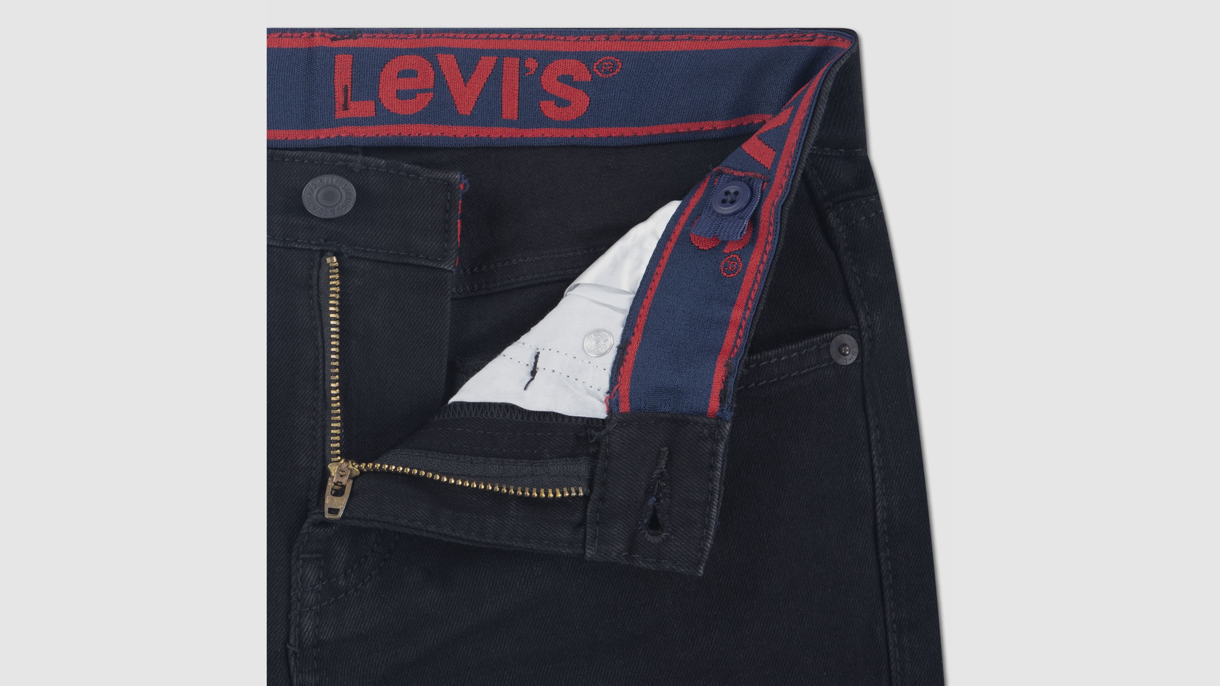 Levi's 514 Straight Fit Performance Jeans Big Boys 8-20 20 In Blue