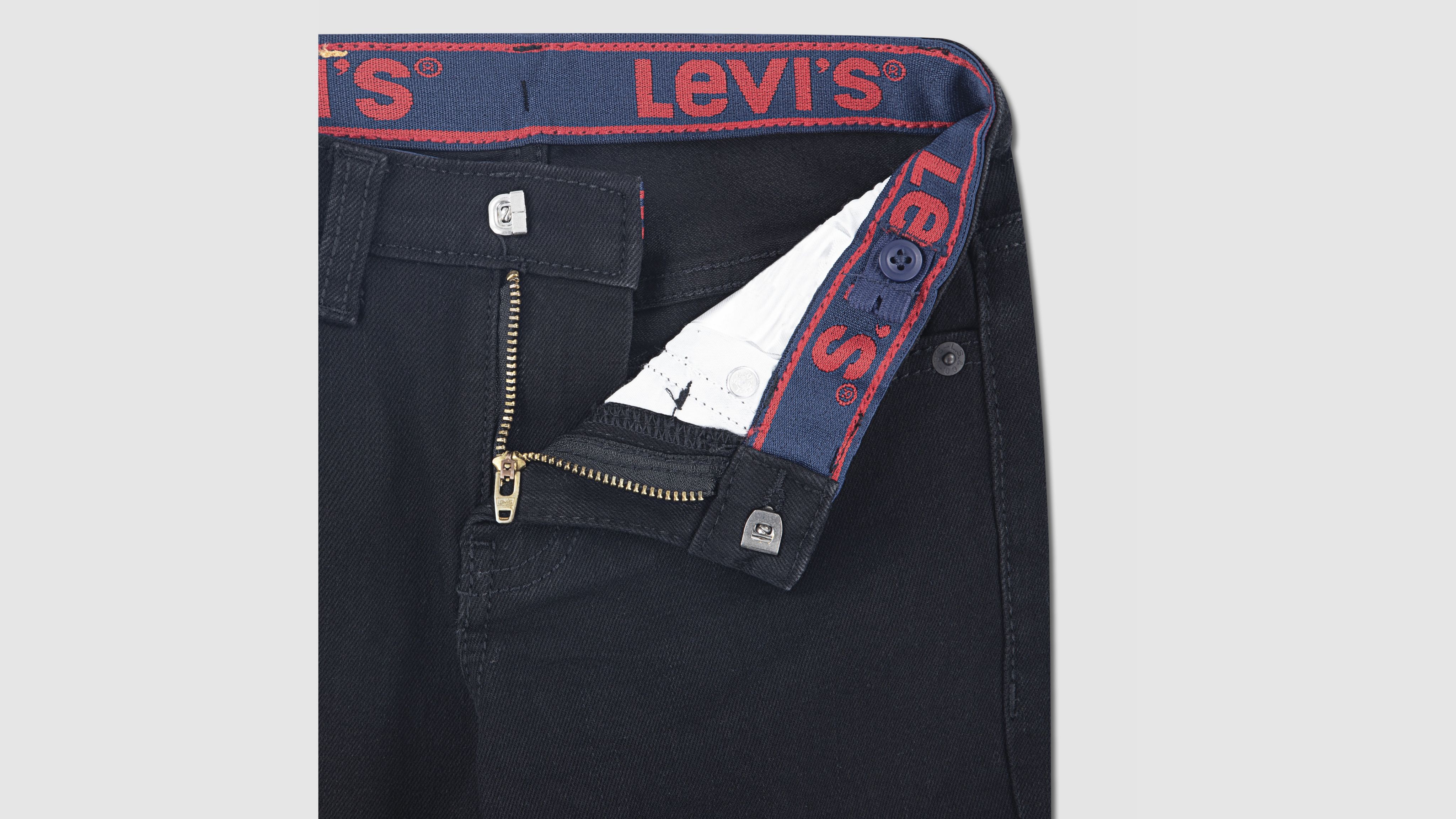 Levi's 514 Straight Fit Performance Jeans Little Boys 4-6x 7 In Black
