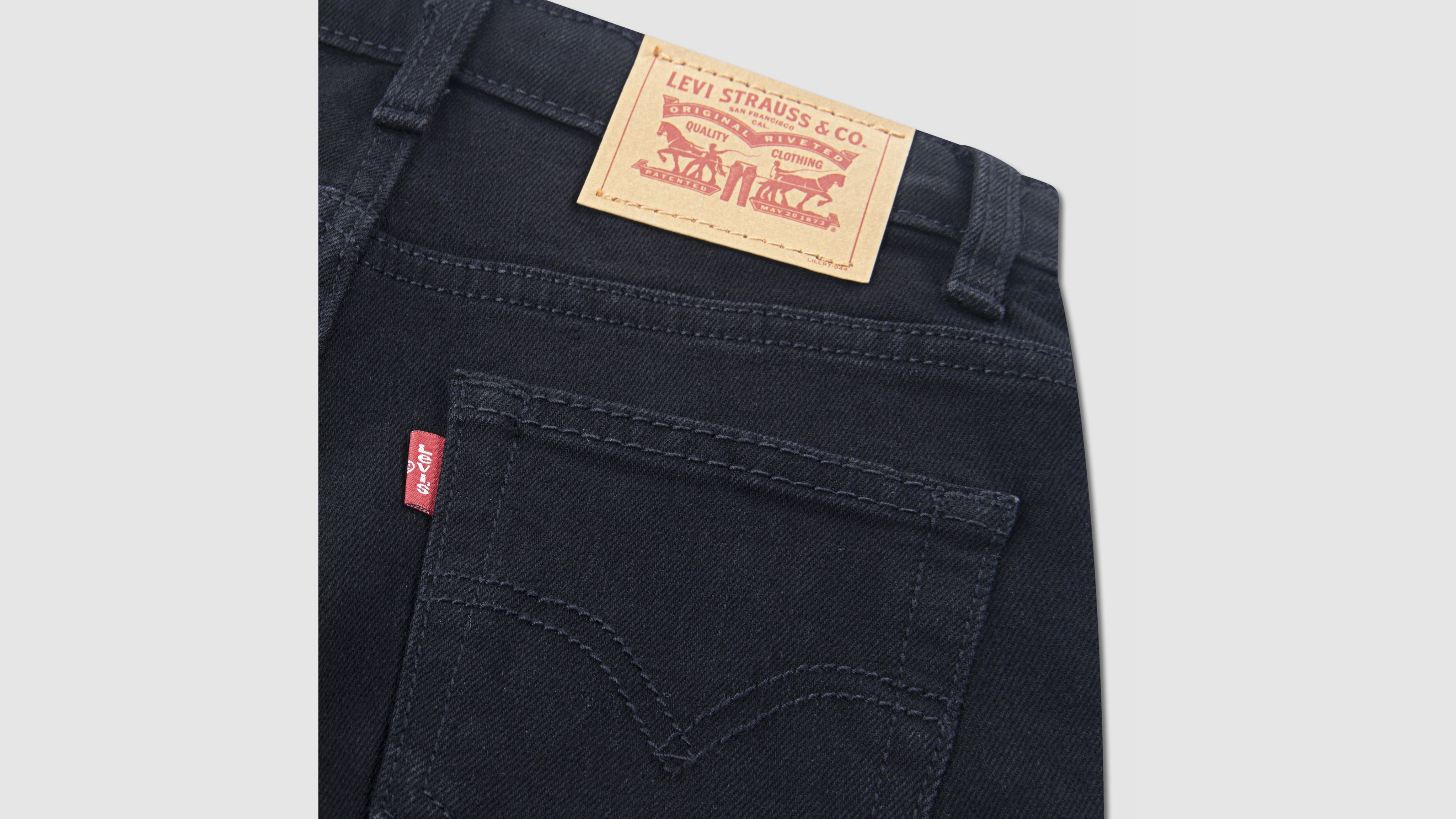 Levi's 514 Straight Fit Performance Jeans Little Boys 4-6x 7 In Black