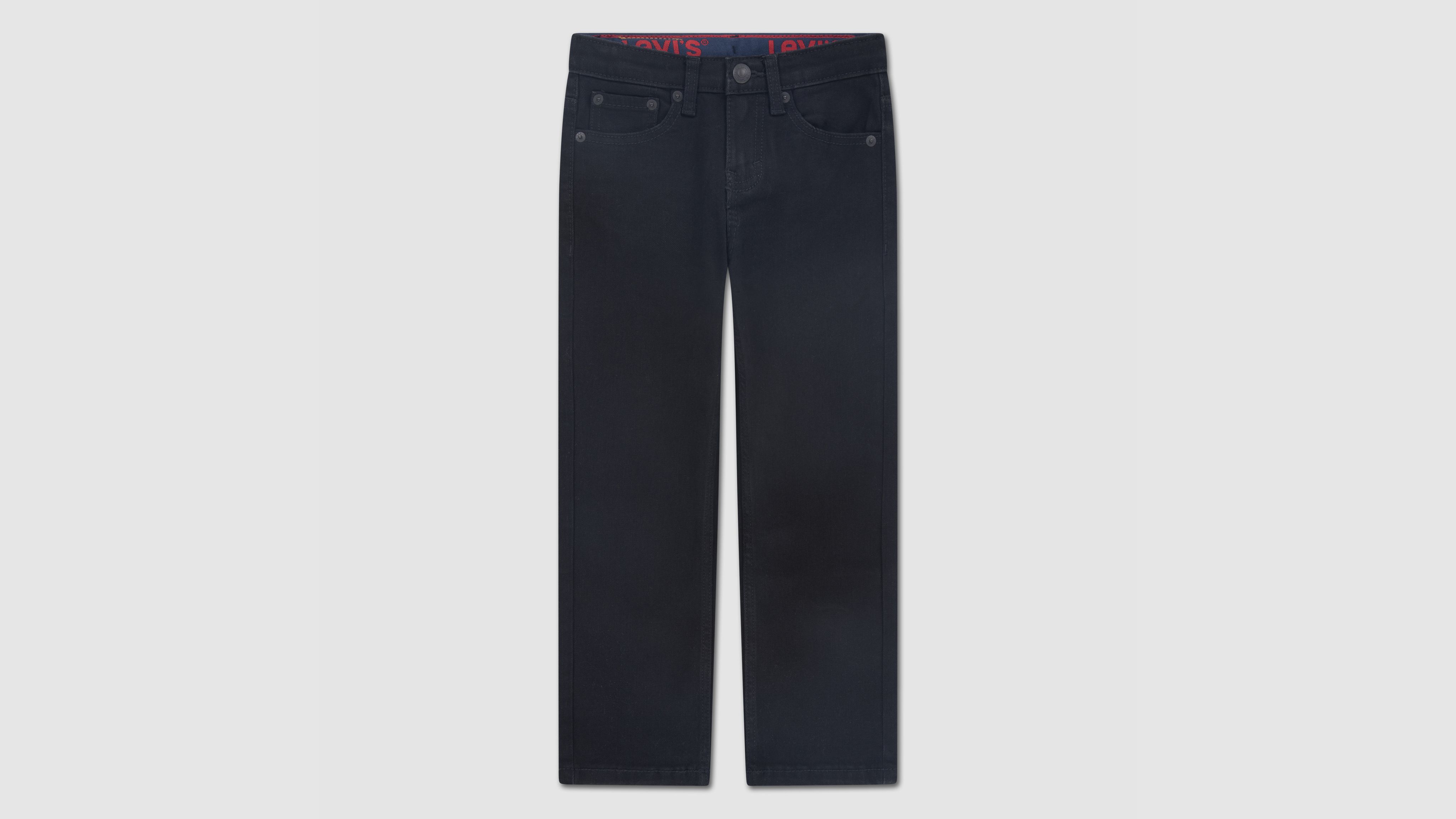 Levi's 514 Straight Fit Performance Jeans Little Boys 4-6x 7 In Black