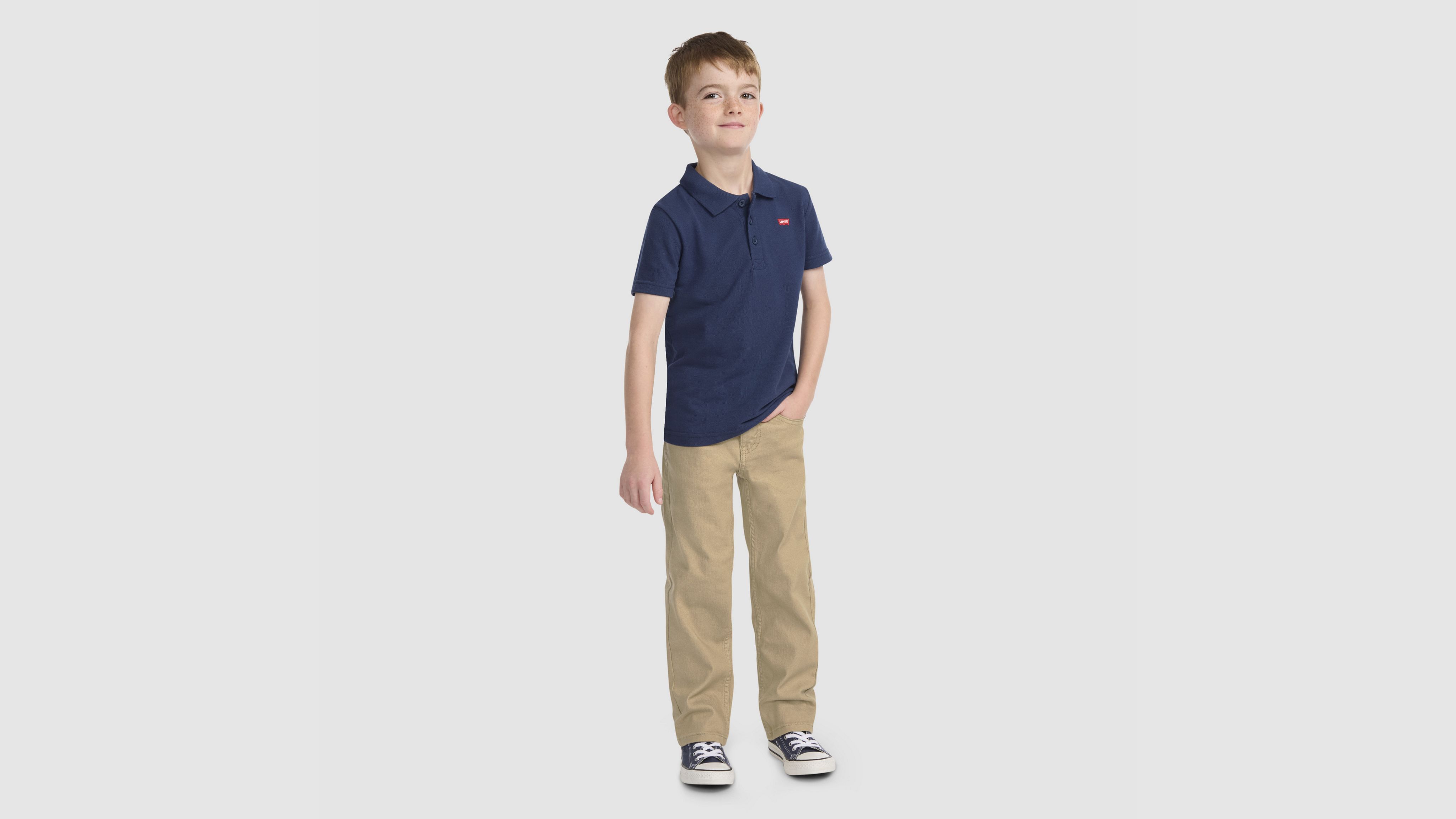 Levi's 514 Straight Fit Performance Jeans Little Boys 4-6x 7x In Brown