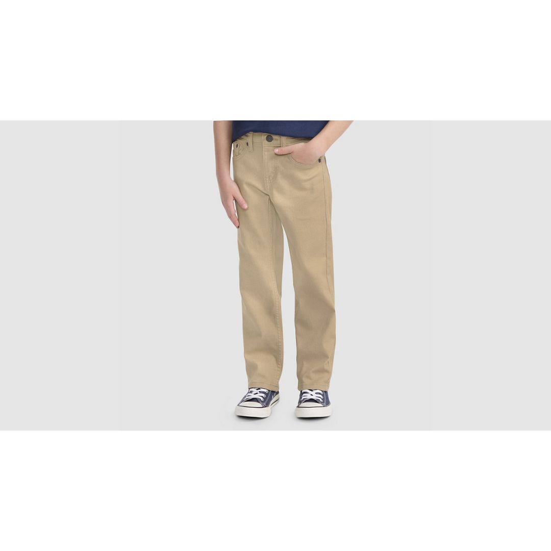 Levi's 514 Straight Fit Performance Jeans Little Boys 4-6x 7x In Brown