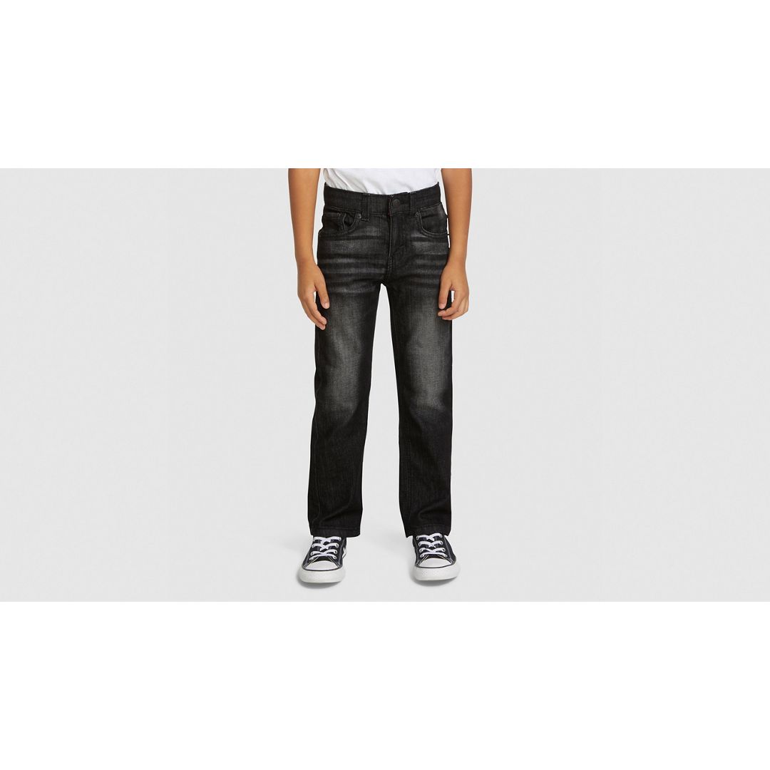 Levi's 514 Straight Fit Performance Jeans Little Boys 4-6x 7 In Black