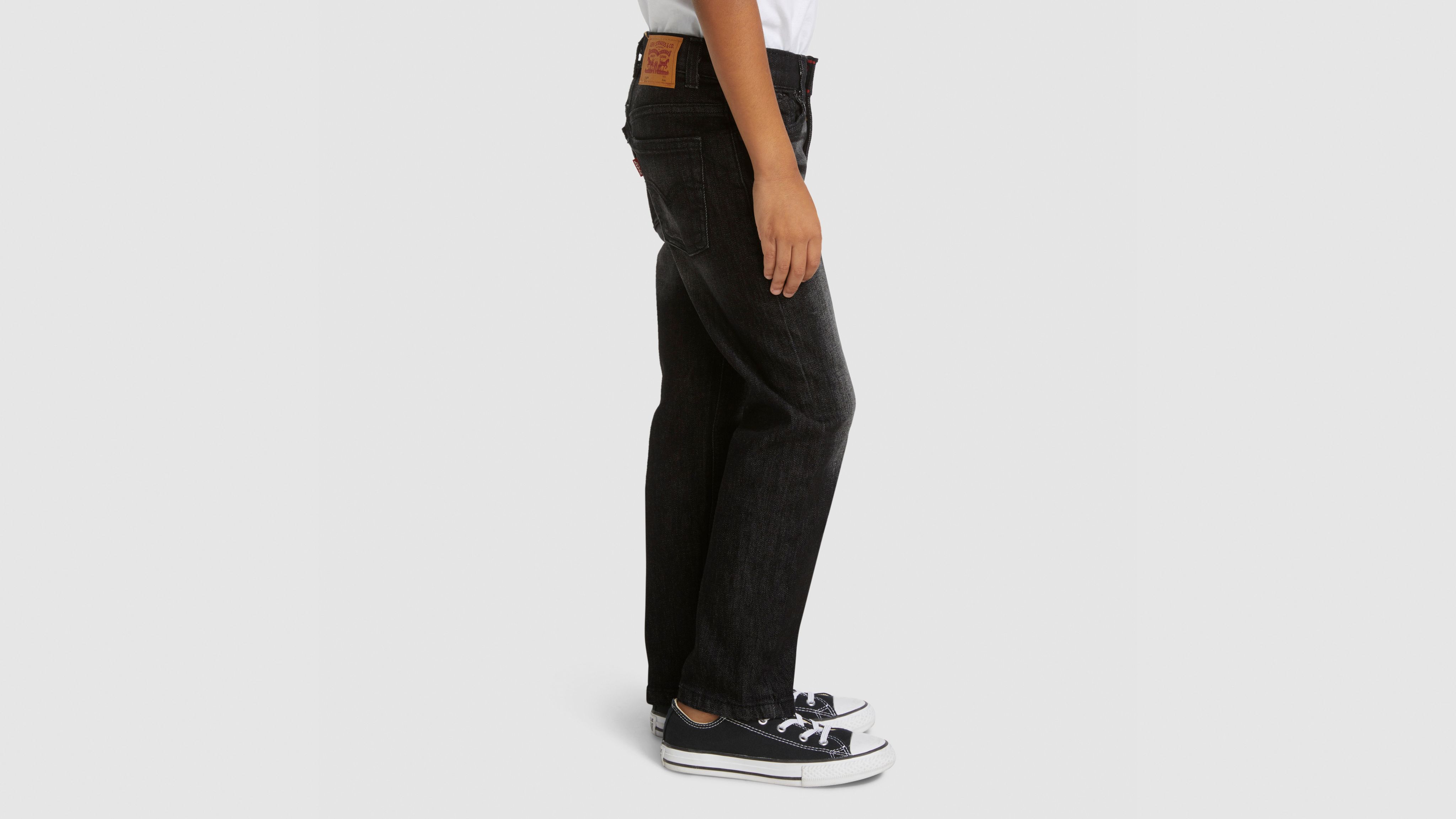 Levi's 514 Straight Fit Performance Jeans Little Boys 4-6x 7 In Black