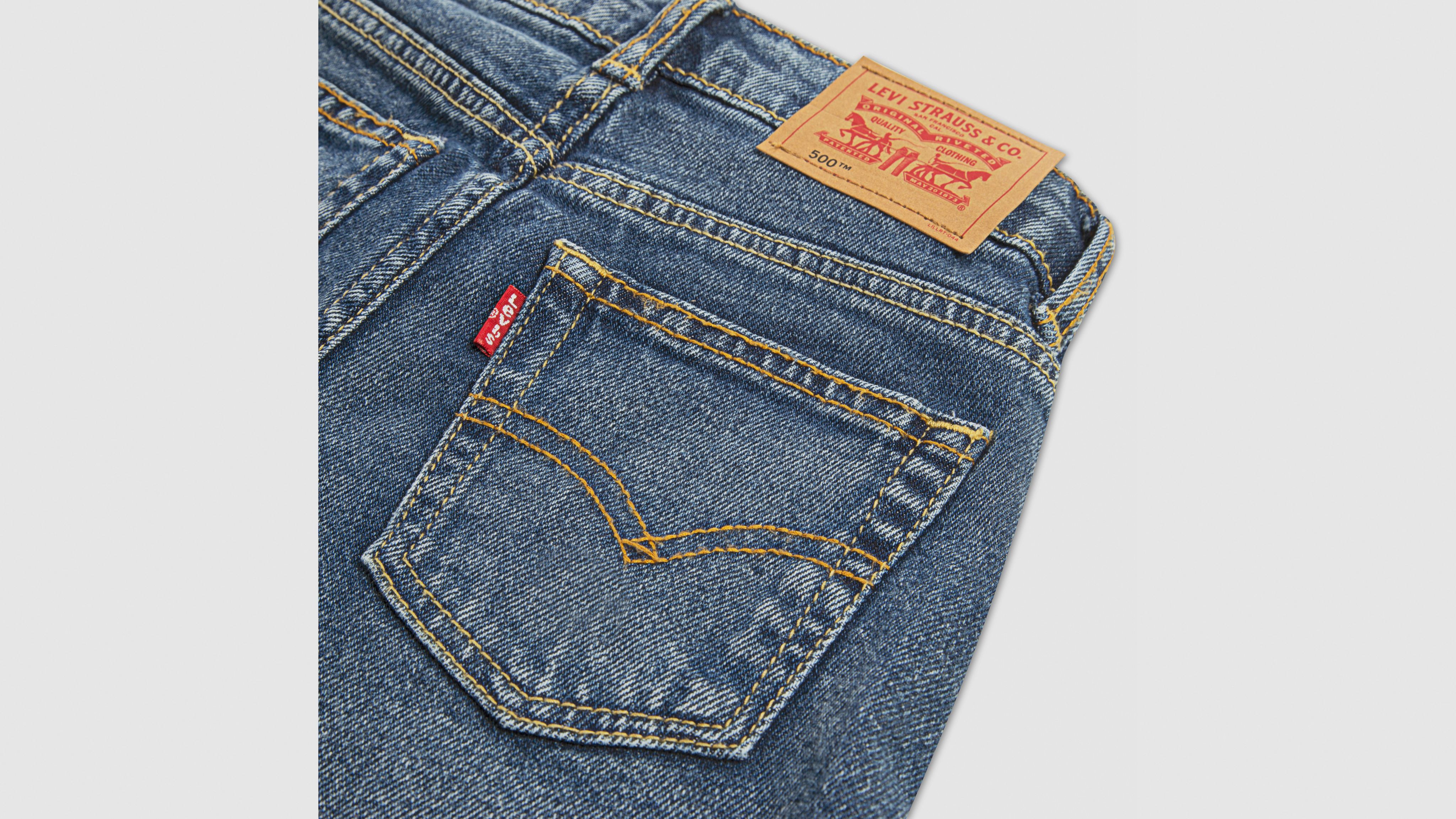 Levi's 555 Relaxed Straight Jeans Little Boys 4-6x 7x In Brown