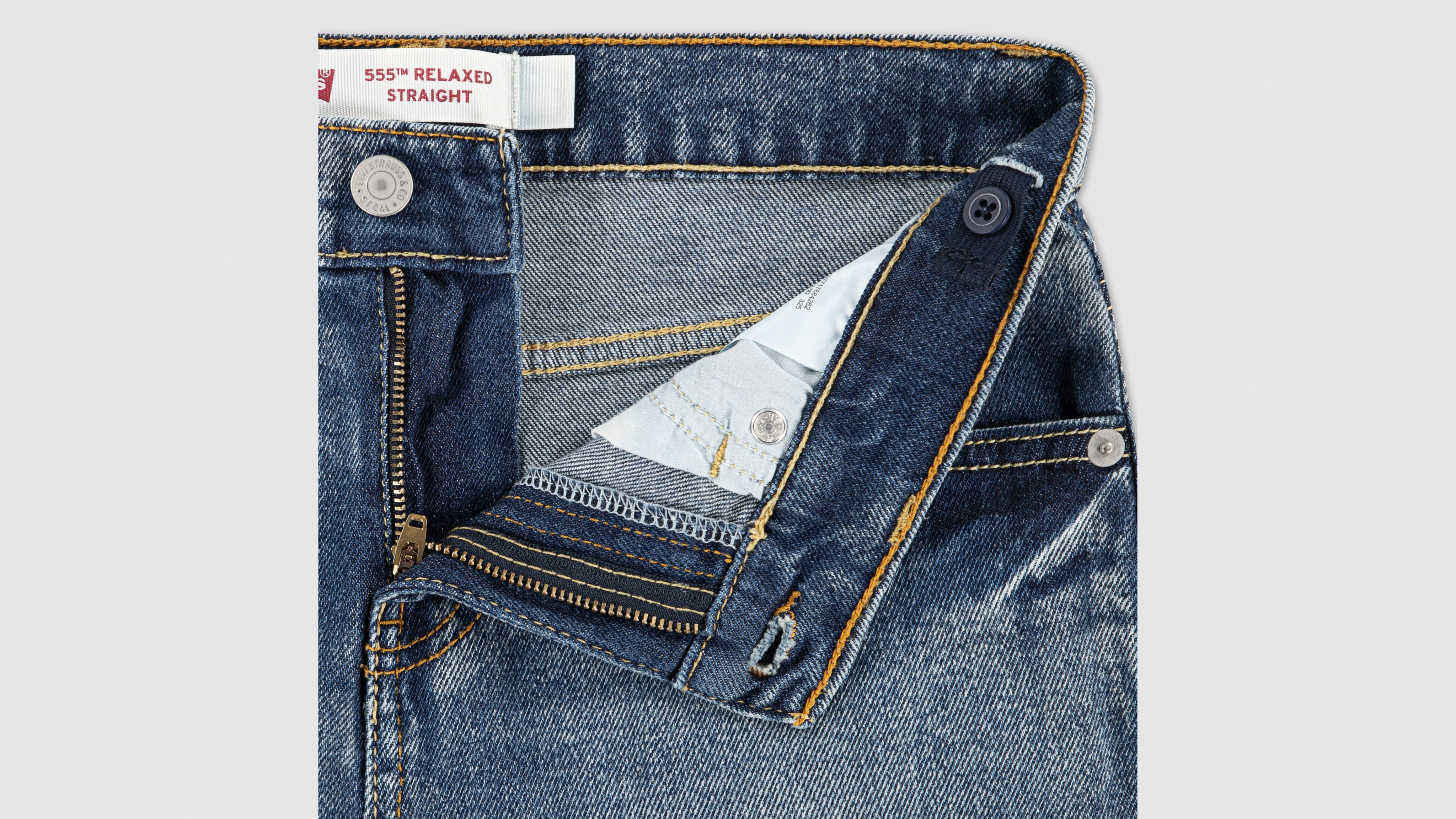 Levi's 555 Relaxed Straight Jeans Little Boys 4-6x 7x In Blue
