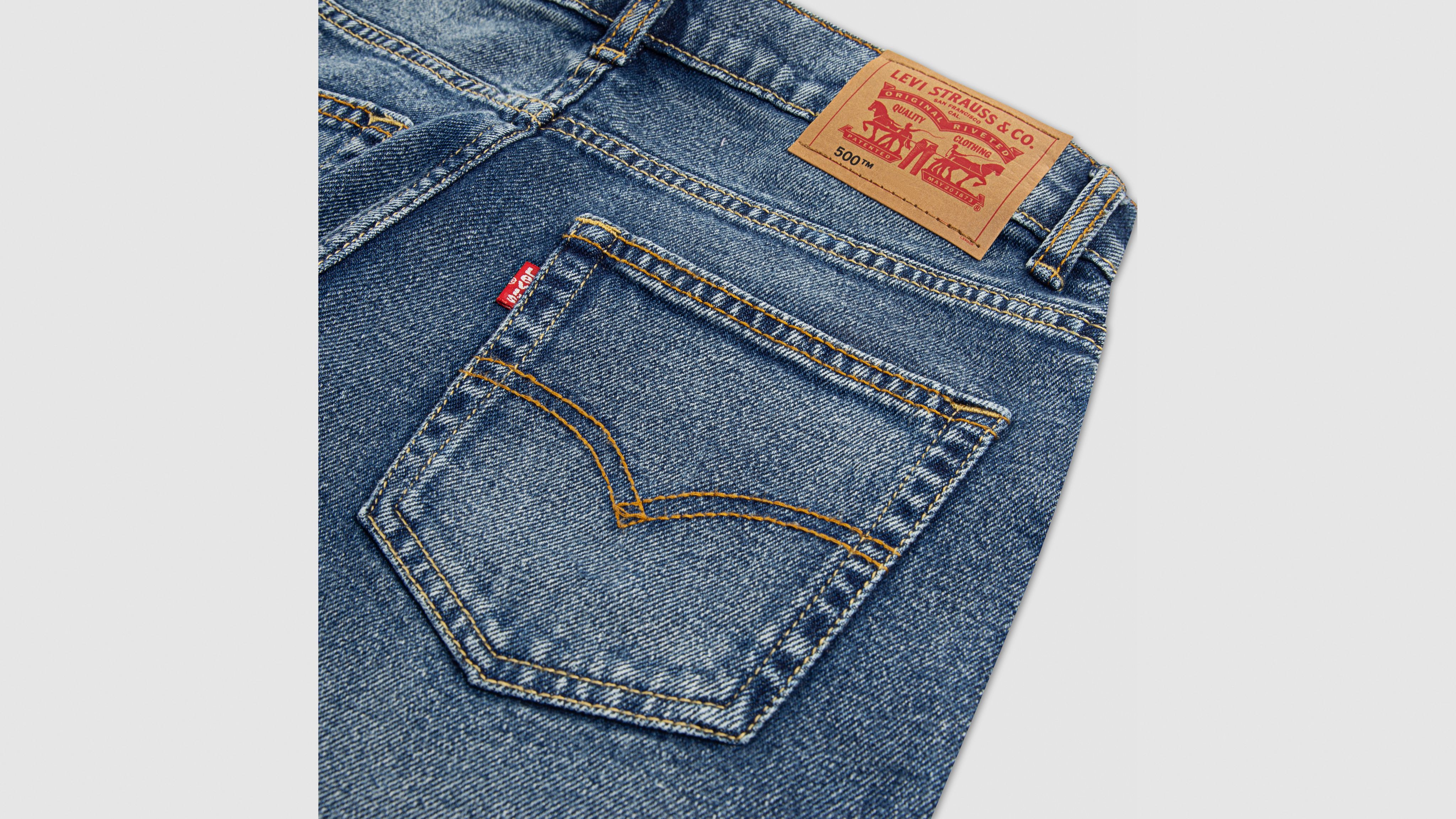Levi's 555 Relaxed Straight Jeans Little Boys 4-6x 7x In Blue