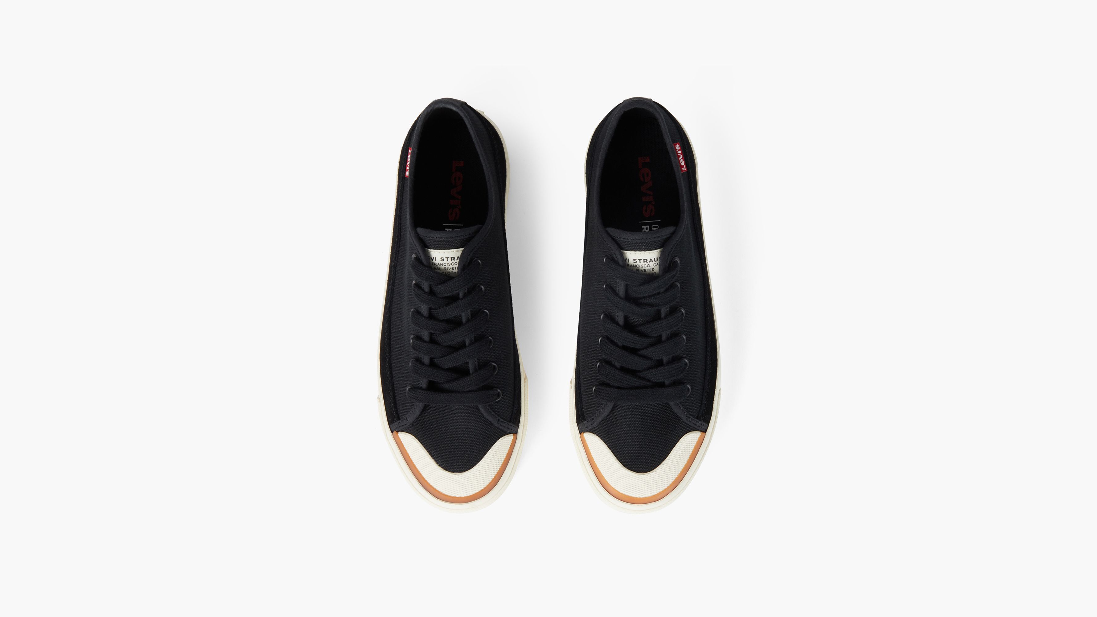 Square Low Sneakers - Black | Levi's® MC