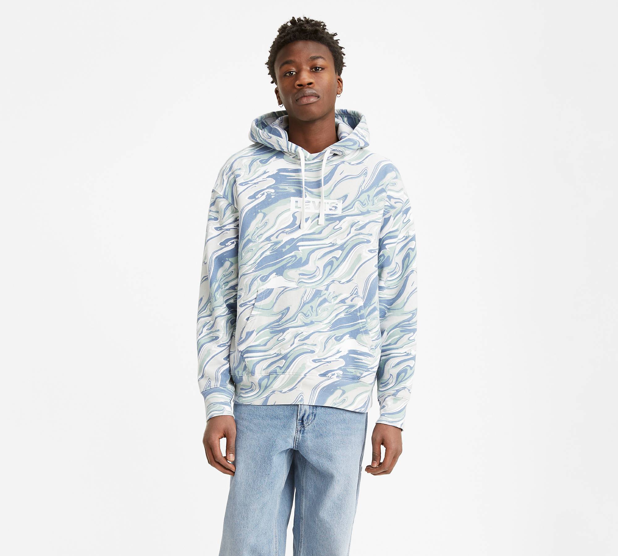 Relaxed Logo Hoodie - White | Levi's® US