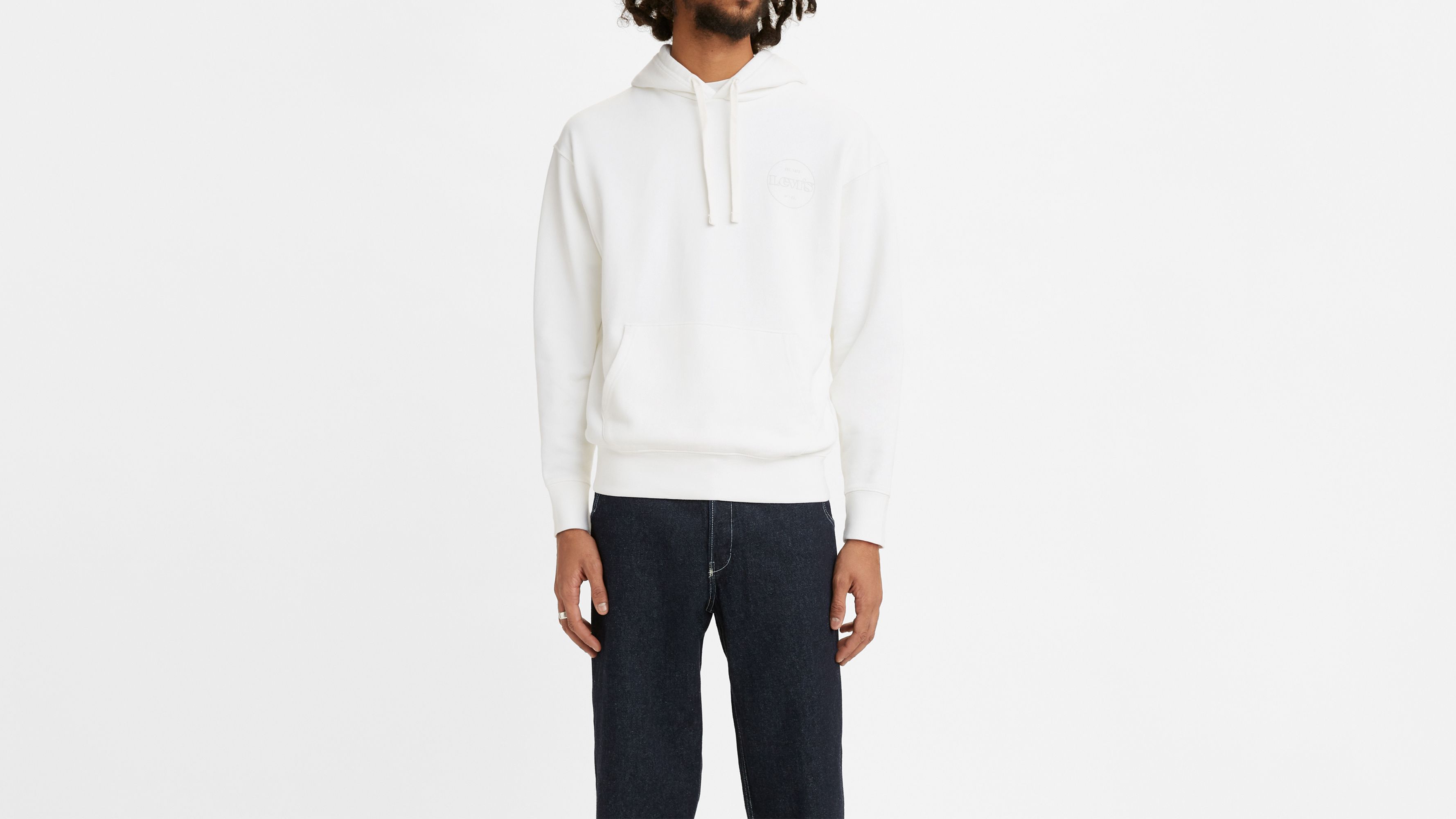 white levis jumper