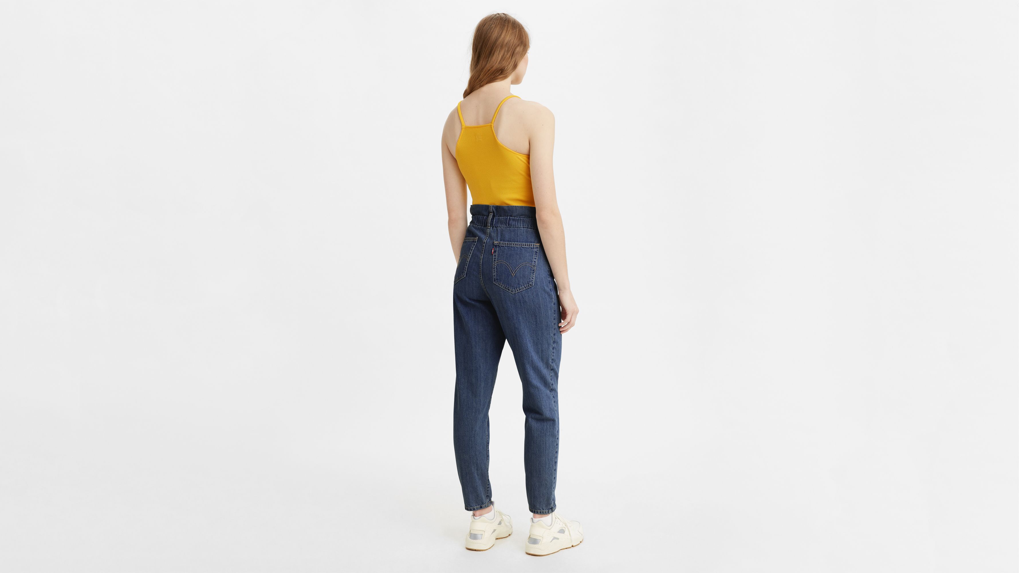 80's High Rise Paperbag Taper Pants - Light Wash | Levi's® US