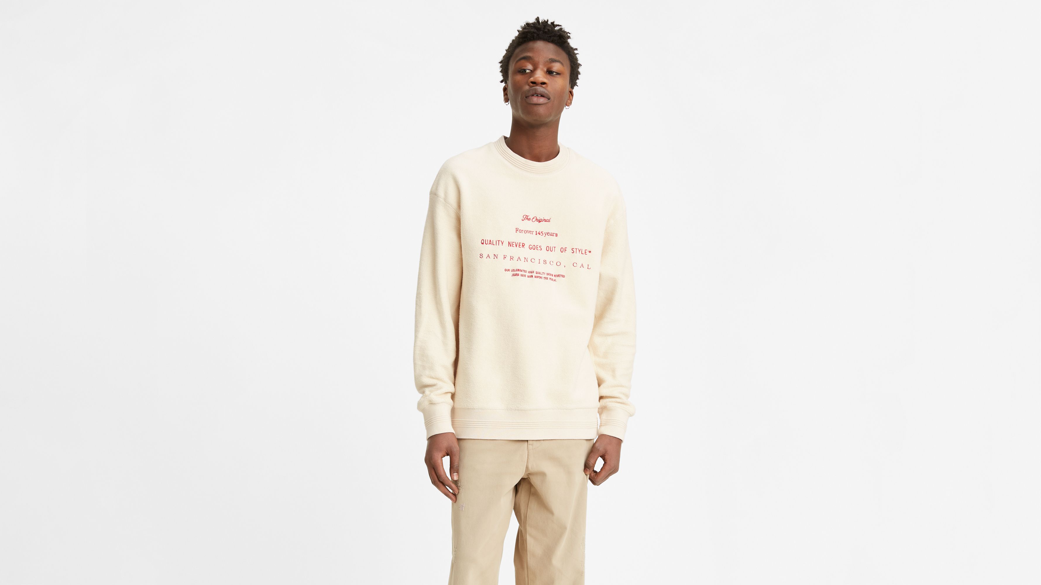 levis crew neck