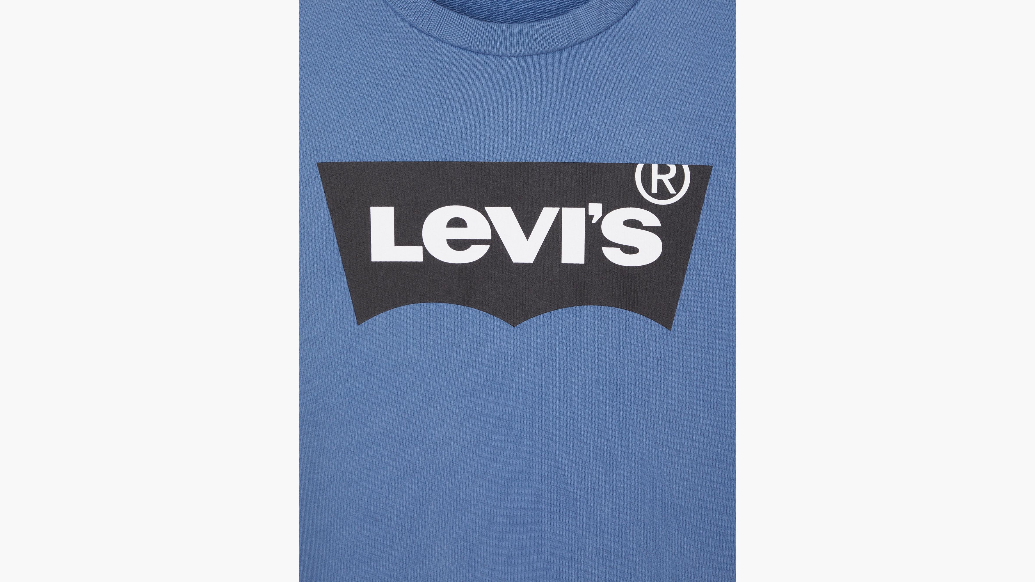 Standard Graphic Crewneck Sweatshirt - Blue | Levi's® FR