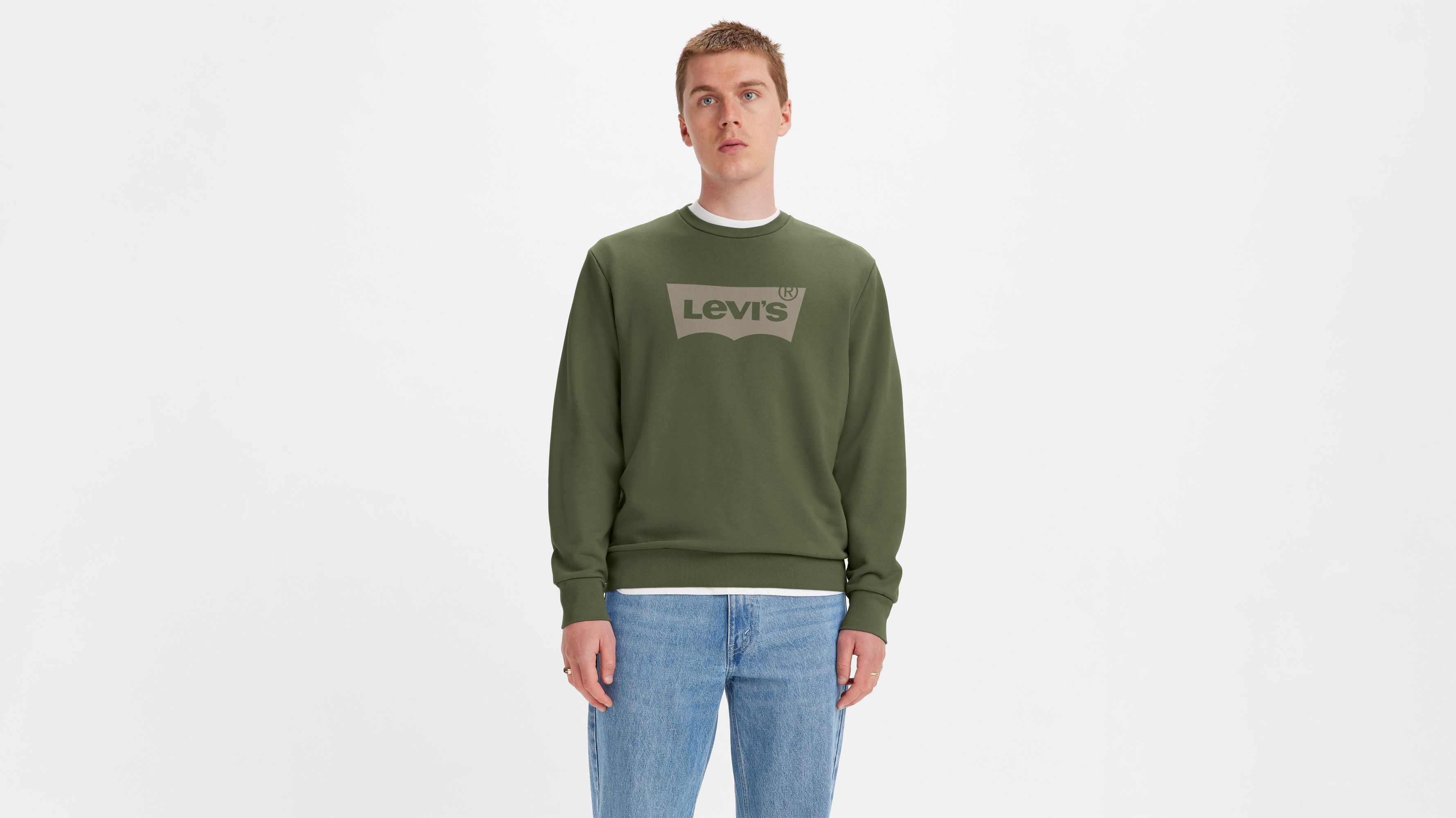 Sudadera gráfica de cuello redondo estándar 1